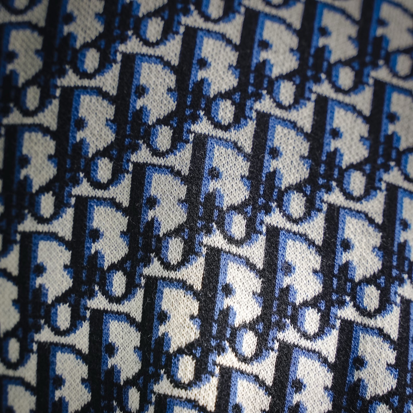 CD all-over jacquard jacket