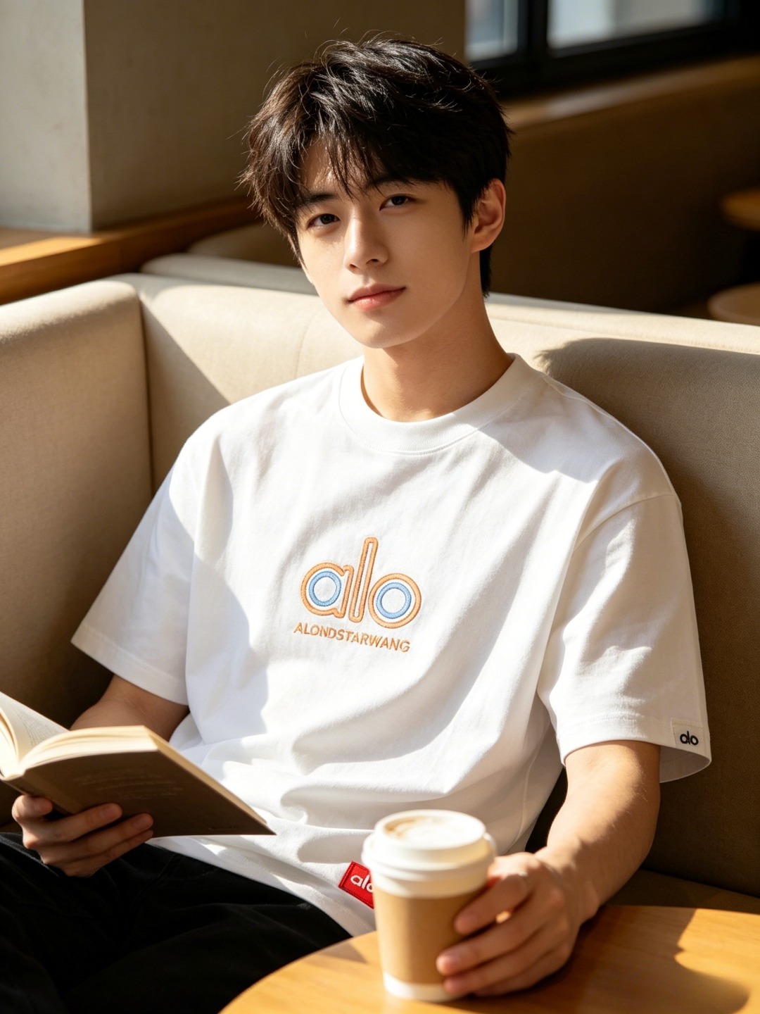 Alo embroidered t-shirt
