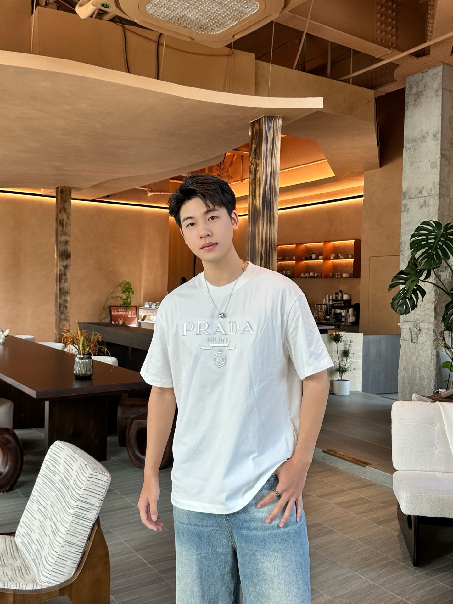 Pra embroidered t-shirt