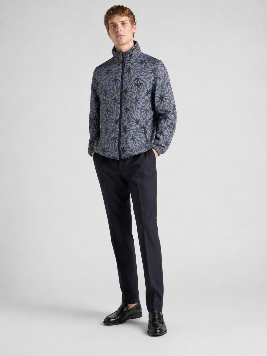 Pra print reversible jacket