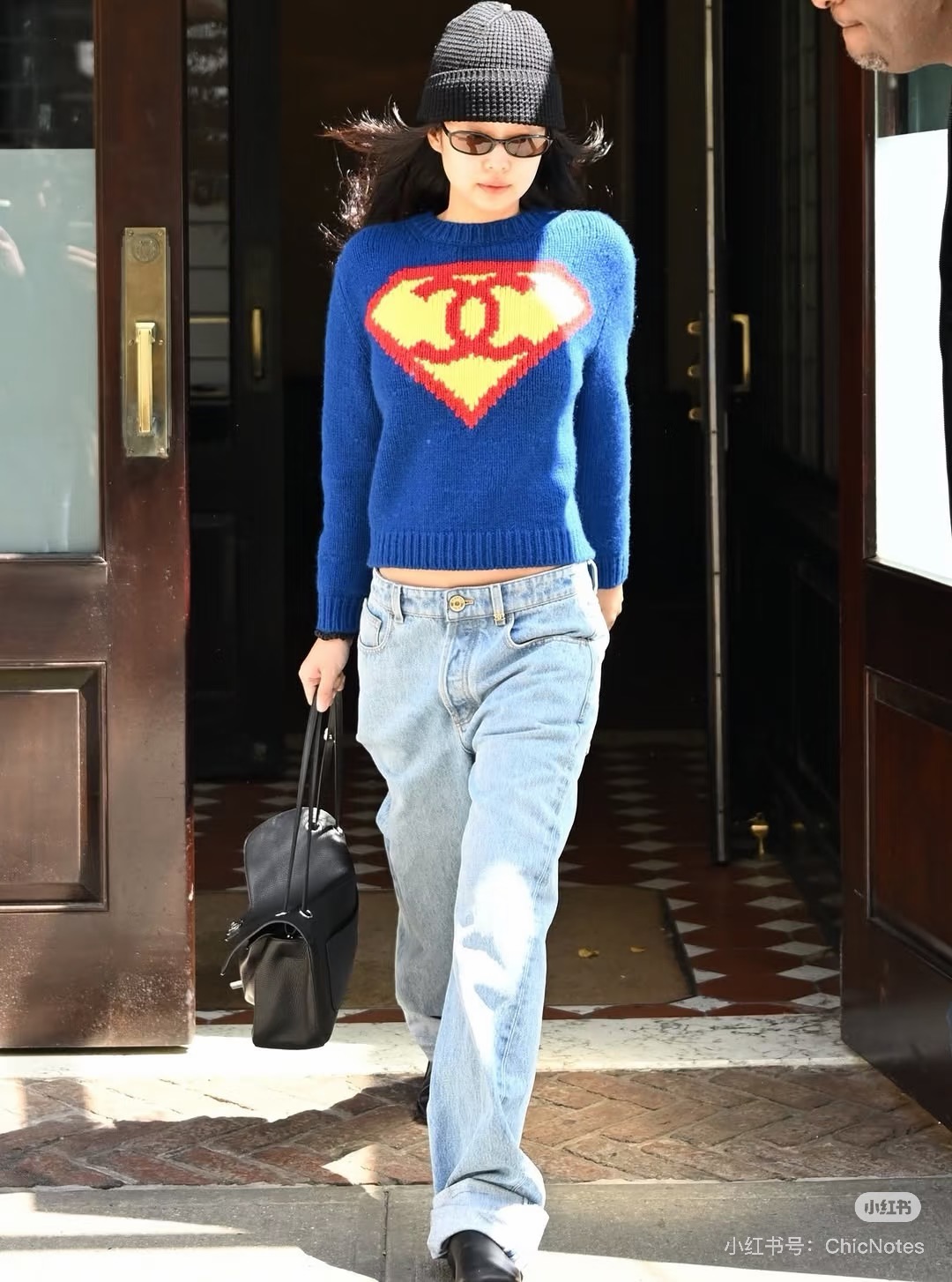 Chan 26ss preppy look sweater