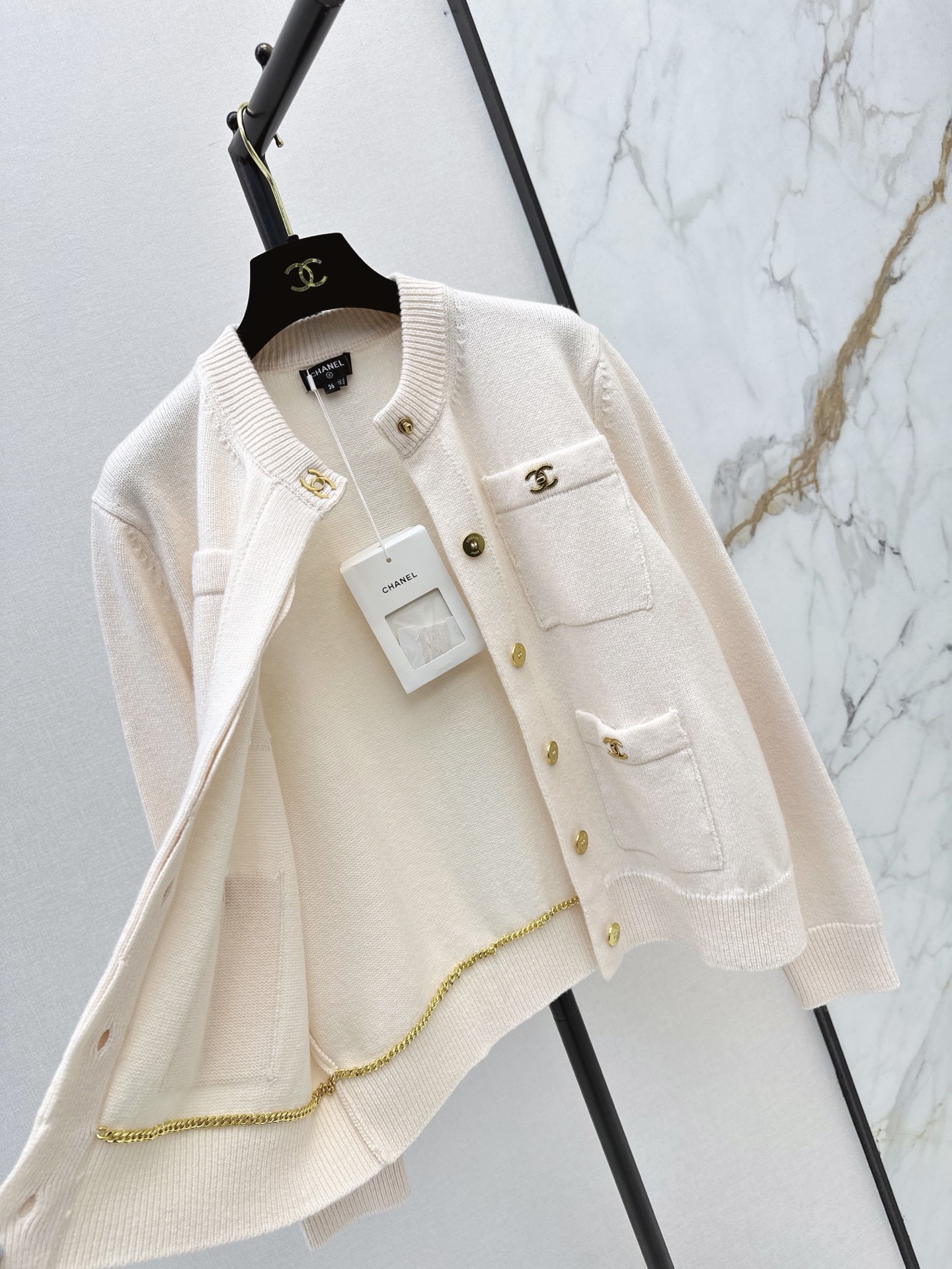 Chan 26fw knit jacket