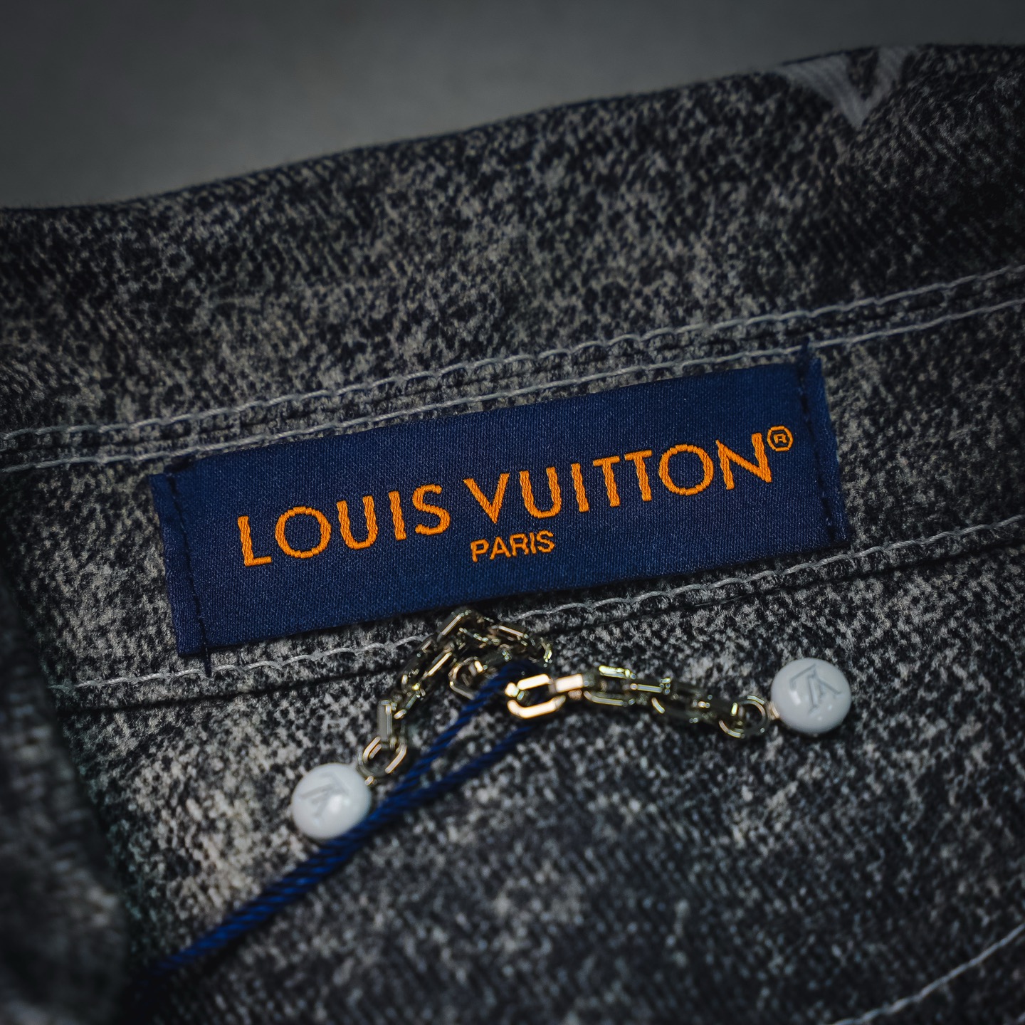 Louis gradient monogram jacket