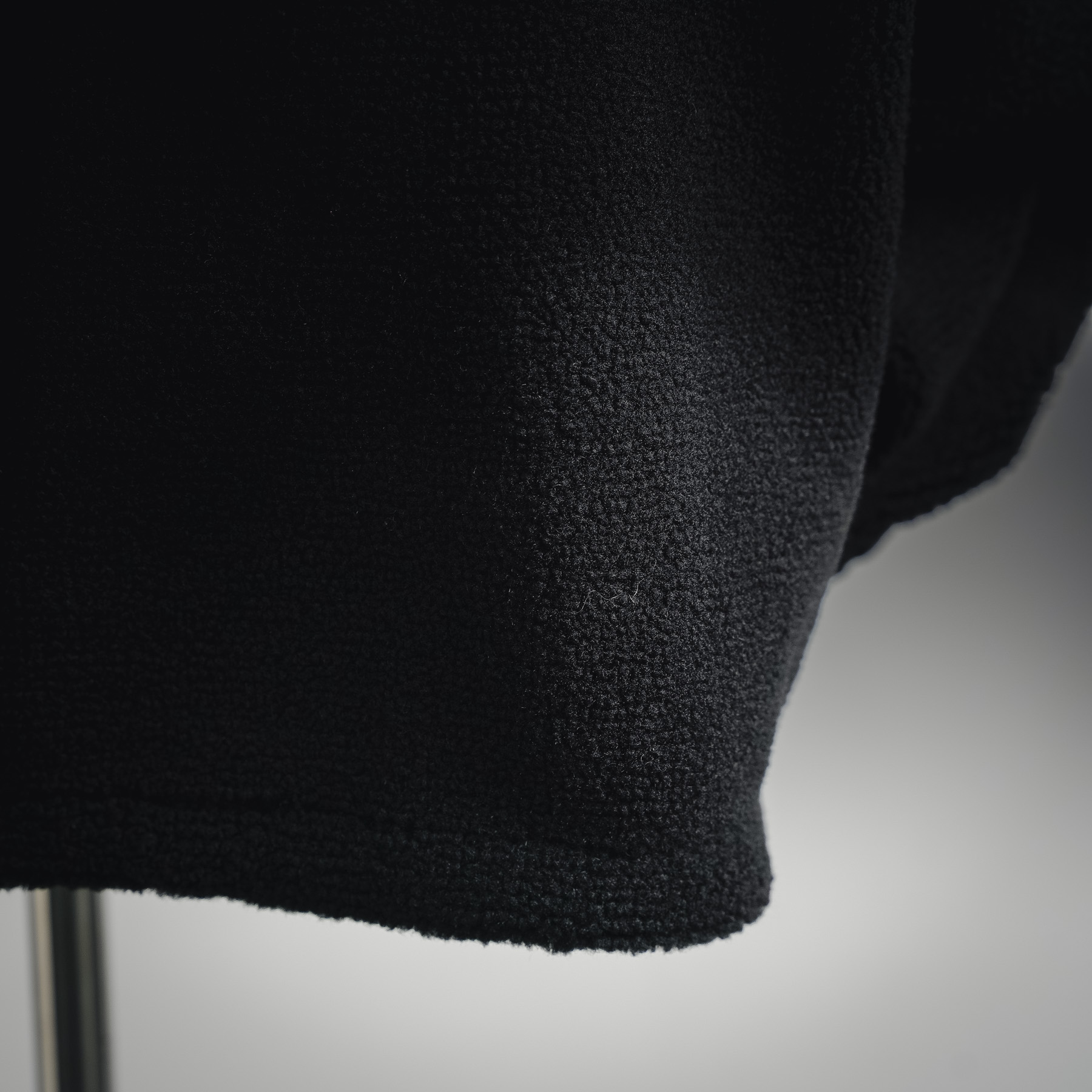 Bur flocked embroidered jacket