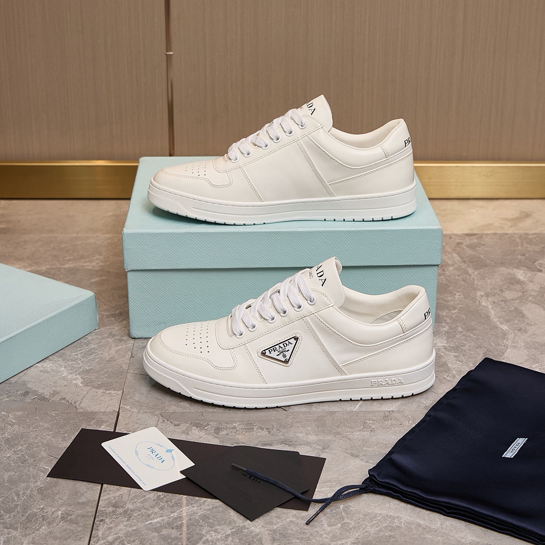 Pra downtown leather sneaker