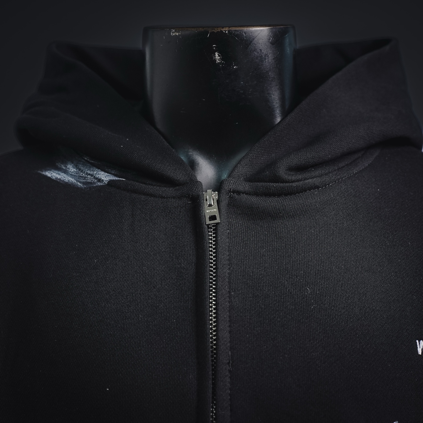 We11 graffiti-print hooded jacket
