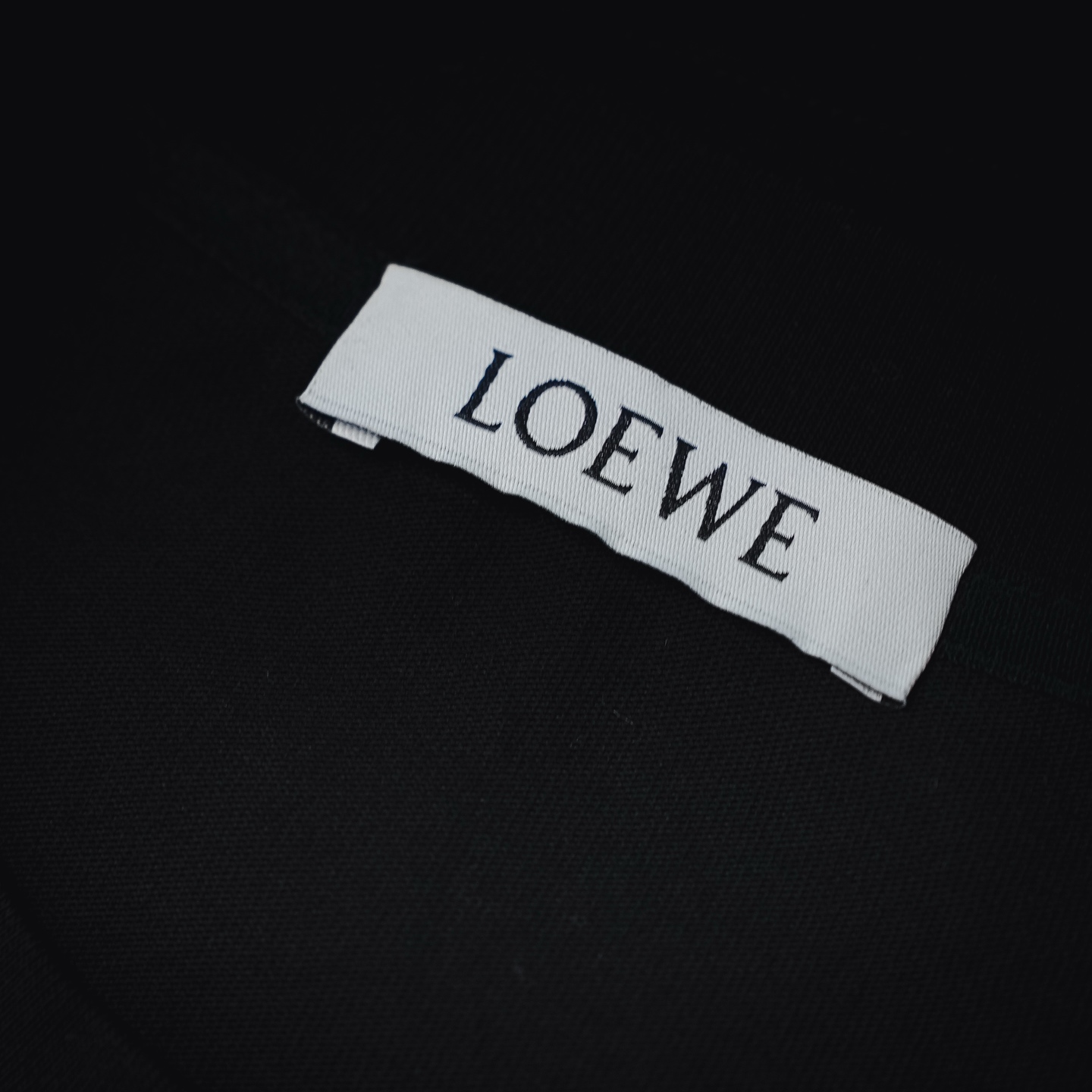 Loe flocked patch t-shirt