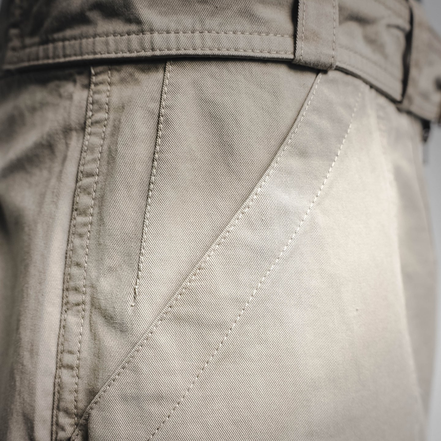 Acen dirty wash cargo pants