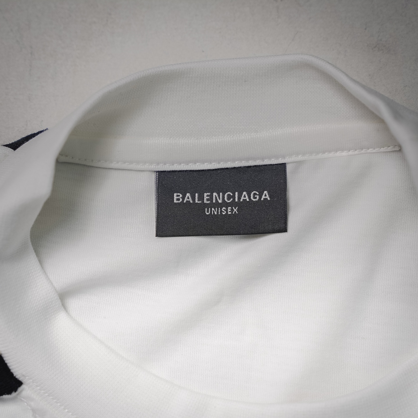 Balen striped shoulder t-shirt