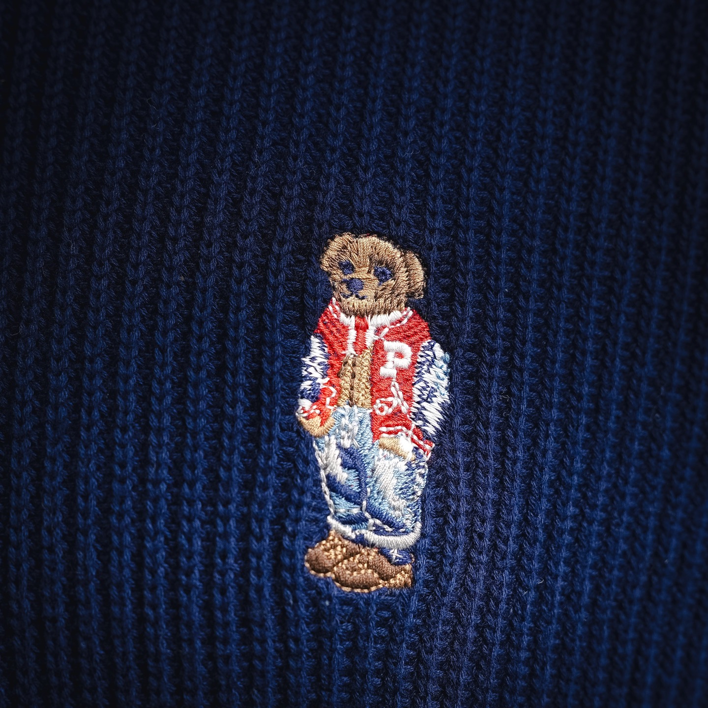 Ralph half-zip knit Polo