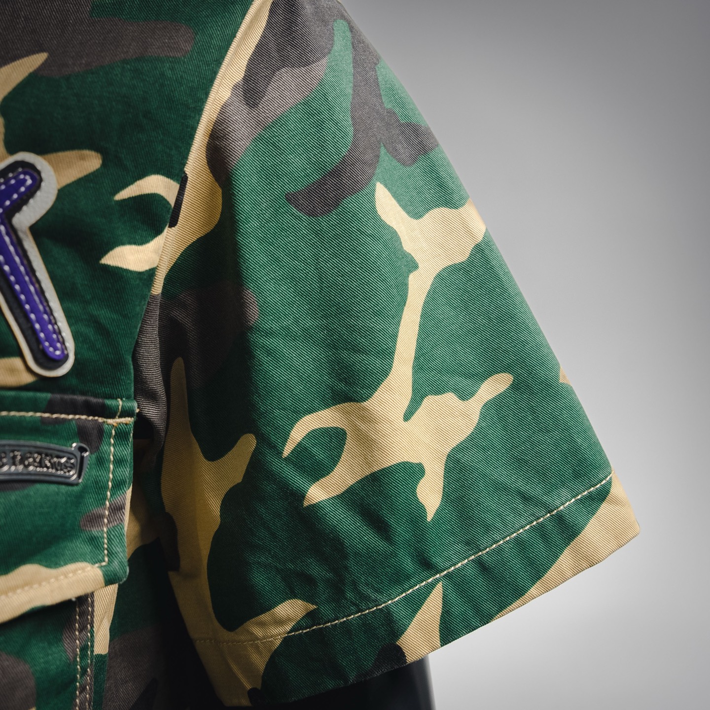 Chrome denim camo shirts