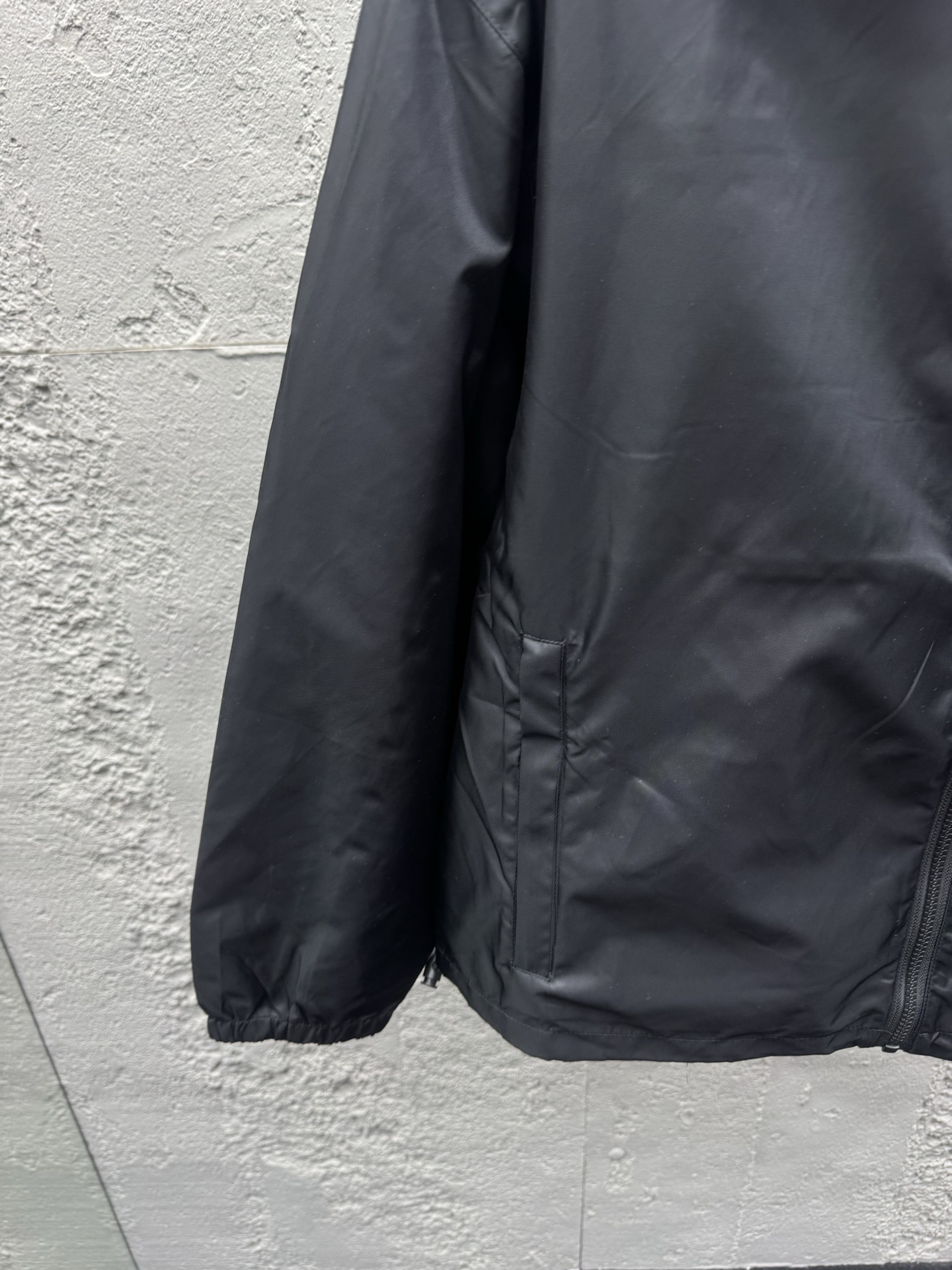 Pra logo badge hooded jacket