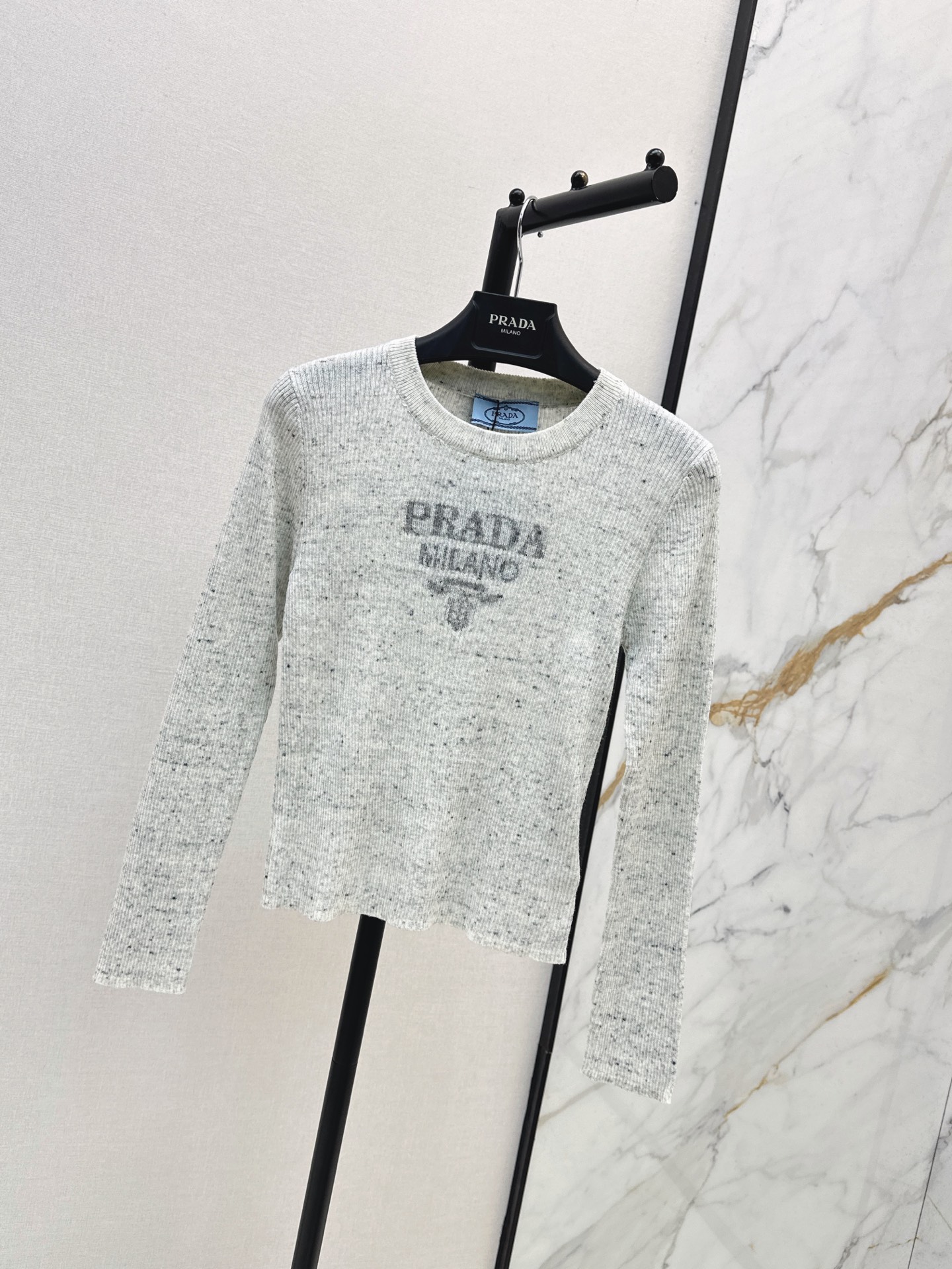 Pra 26fw jacquard basic tee