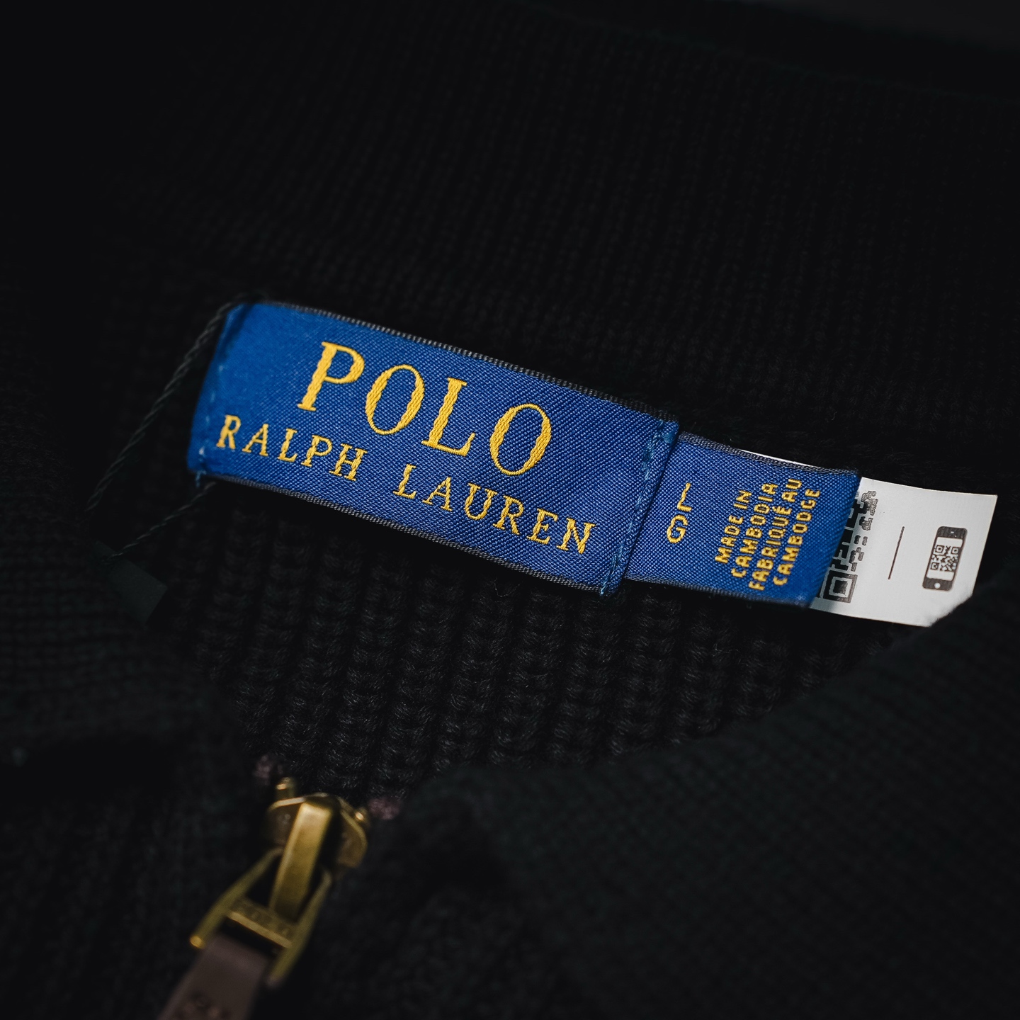 Ralph half-zip knit Polo