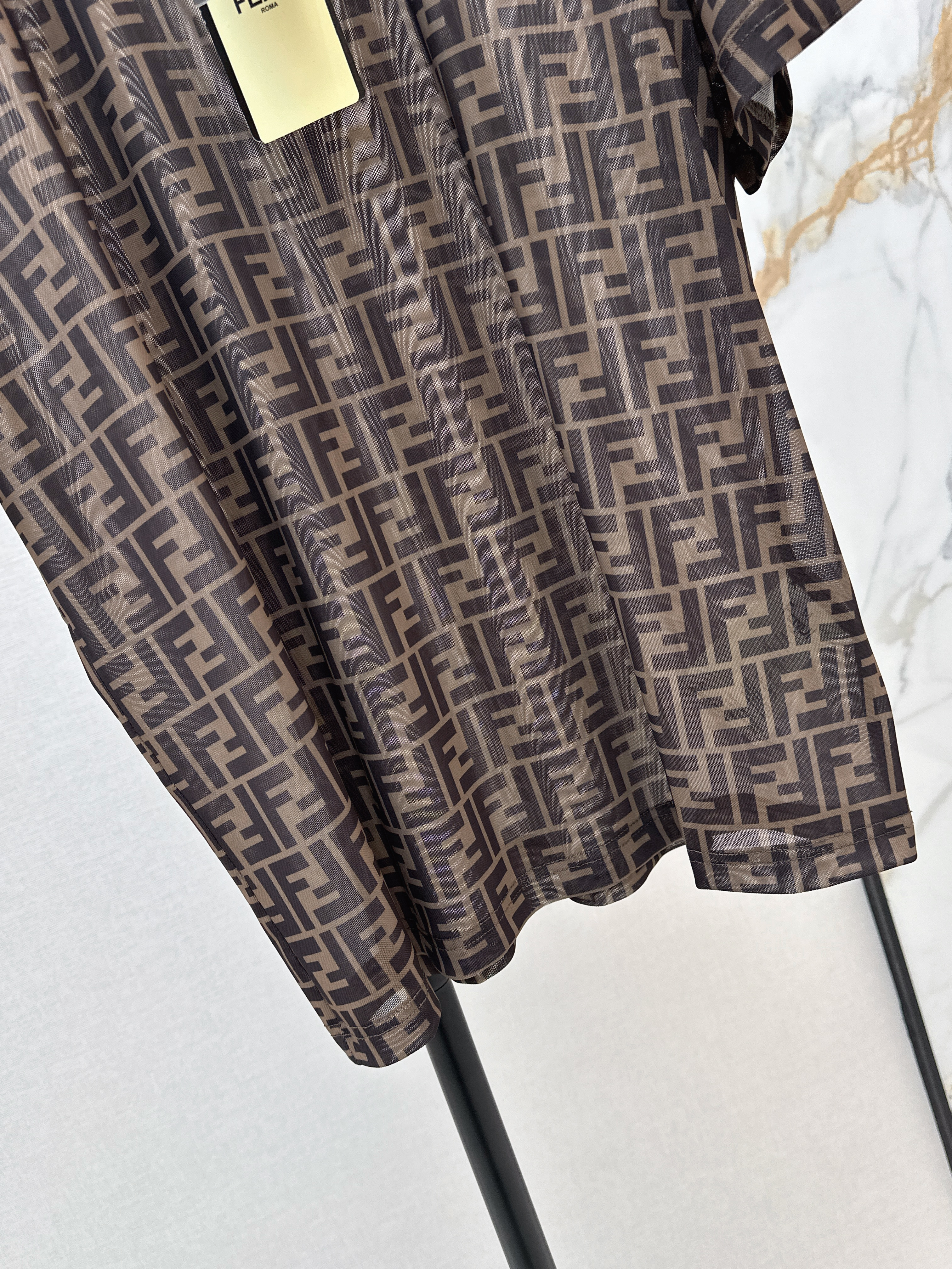 Fen 26ss print t-shirt