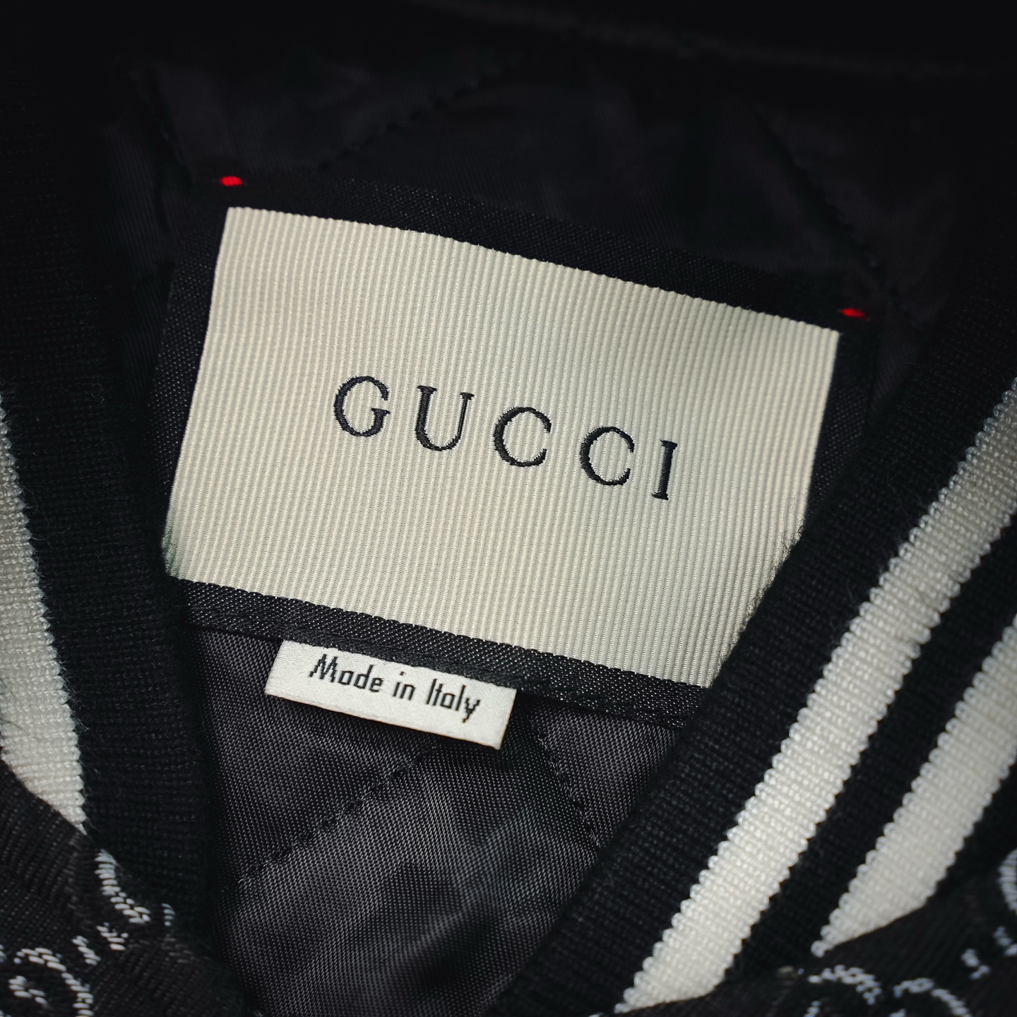 Guc all-over jacquard jacket