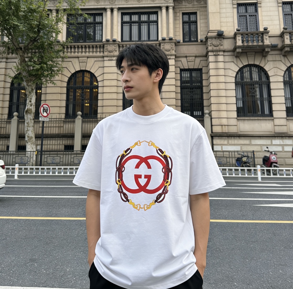 Guc print t-shirt