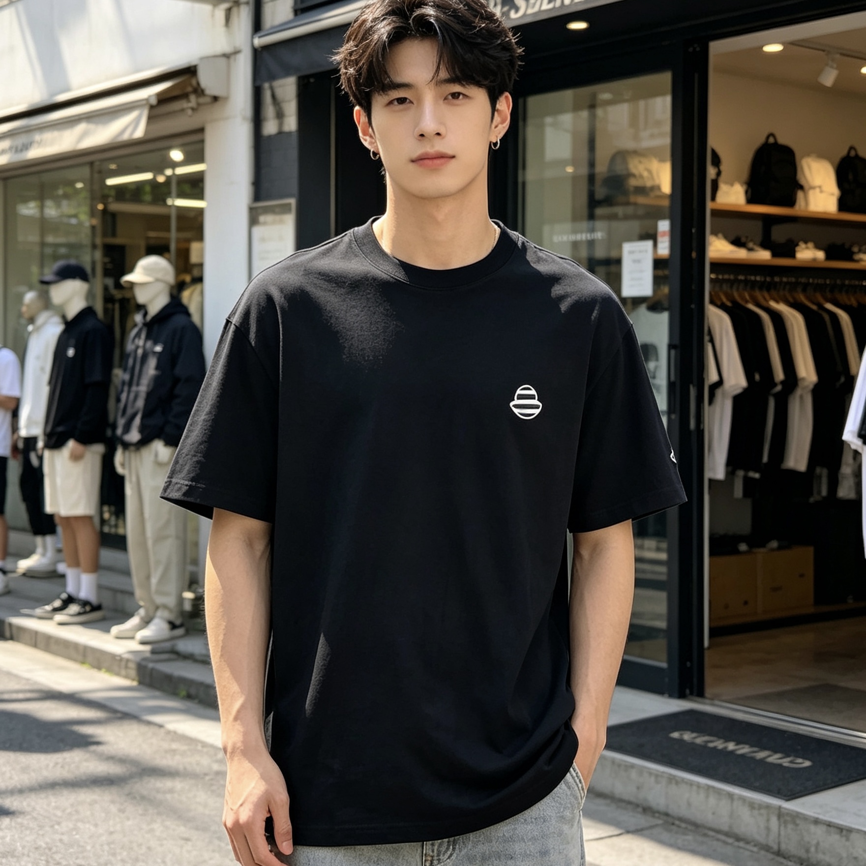 Monc embroidery t-shirt