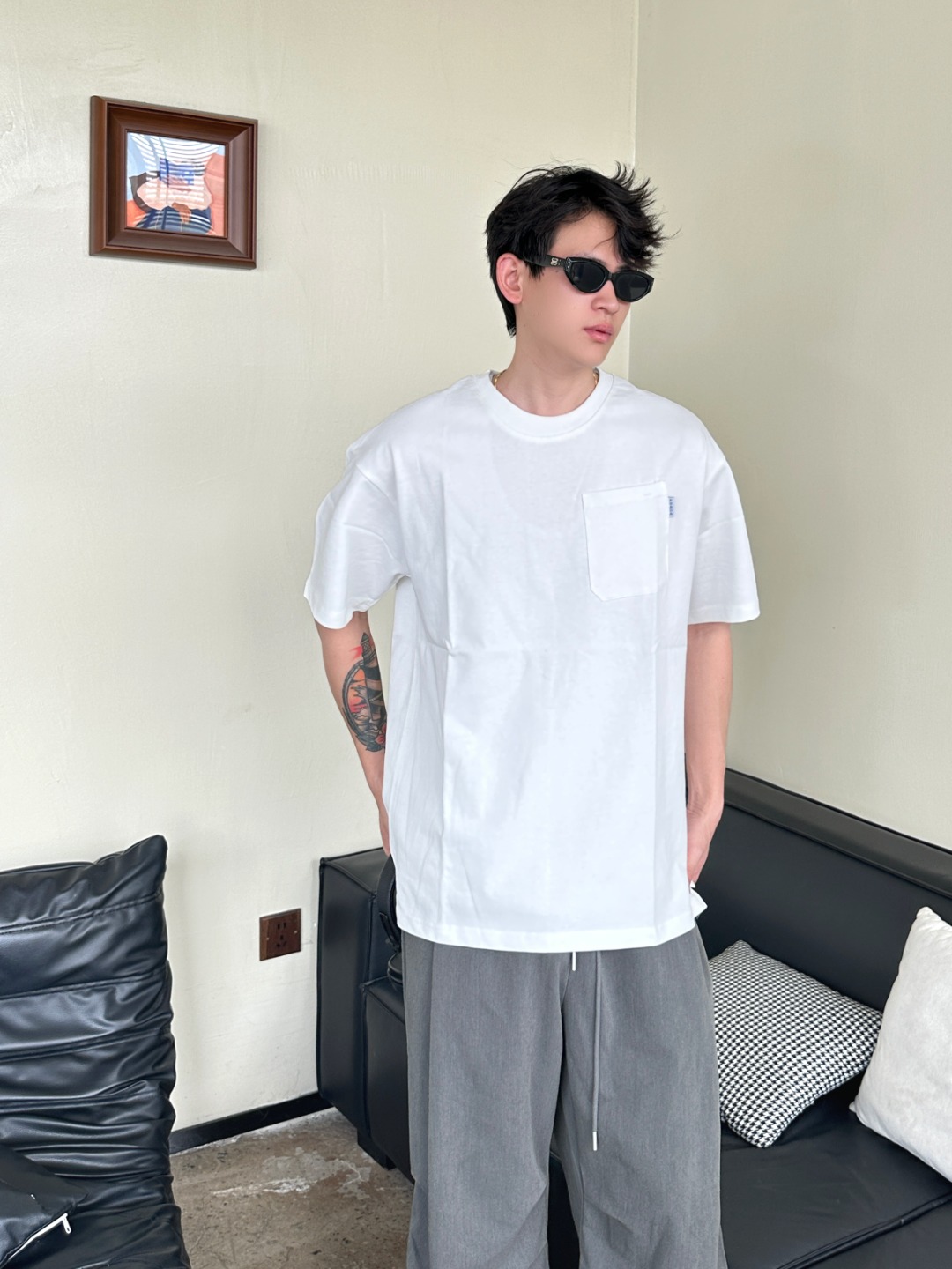 Pra patch pockets t-shirt