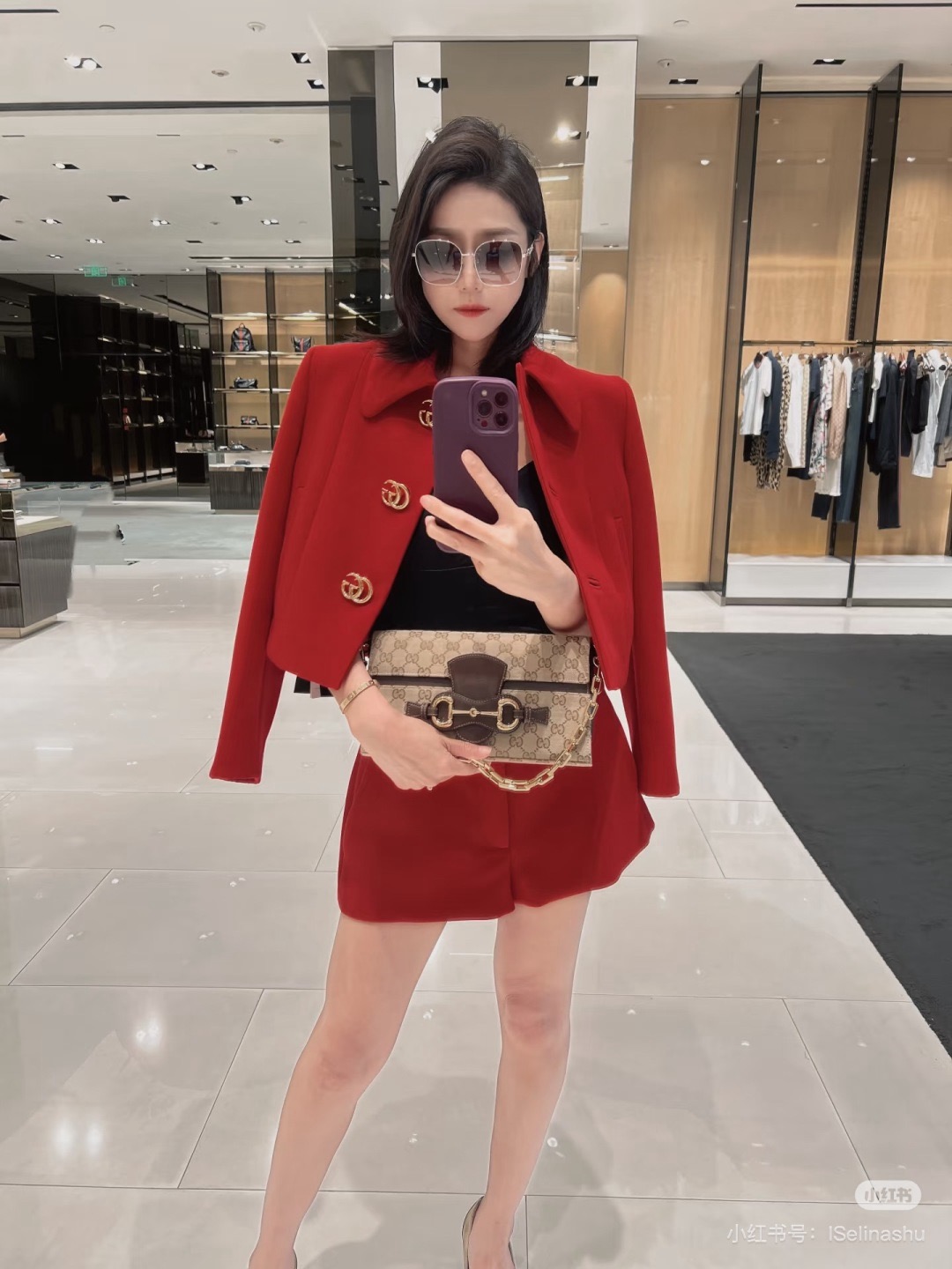 Guc 26fw cropped jacket