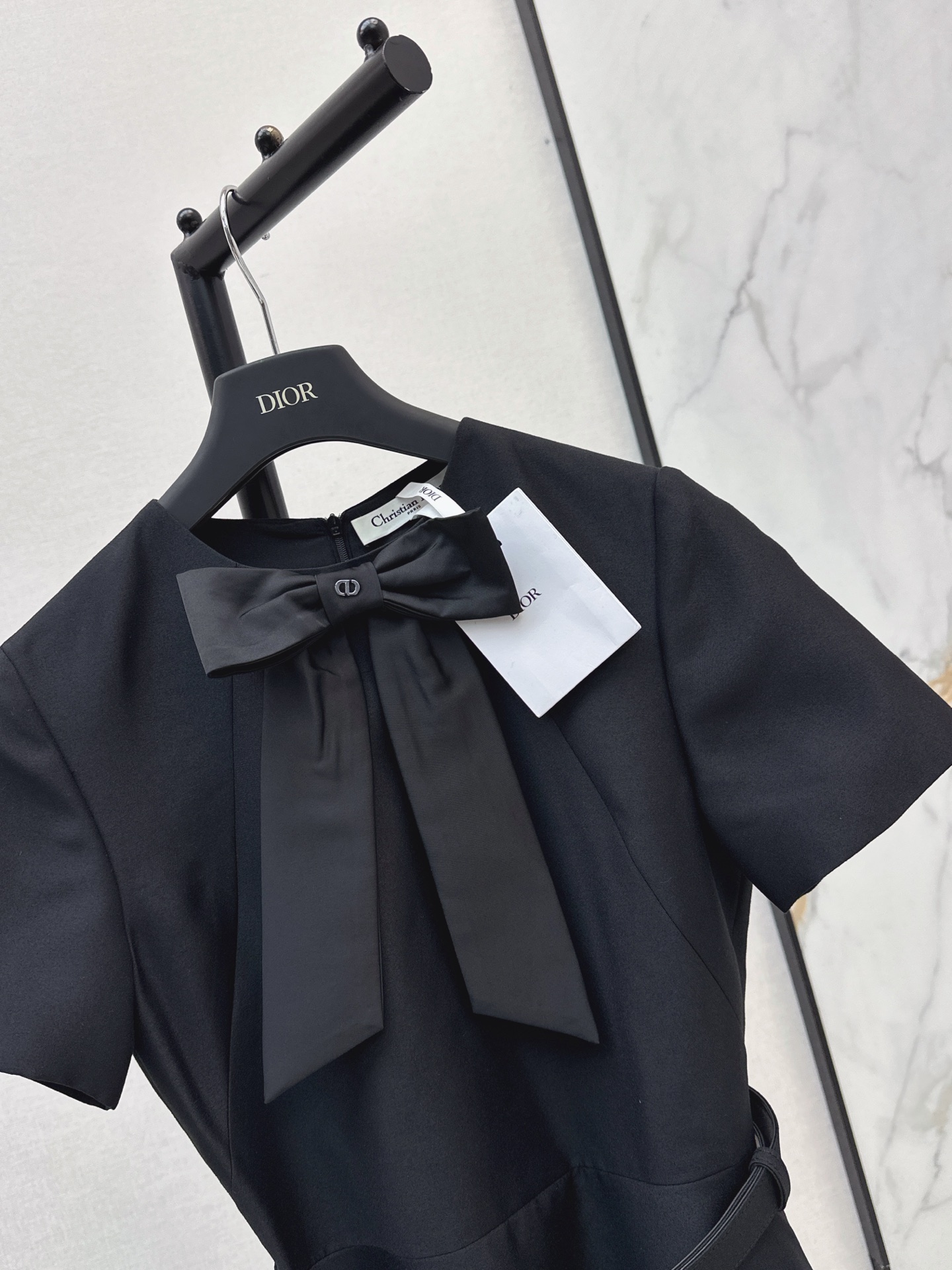 CD 26ss bow ribbon dress