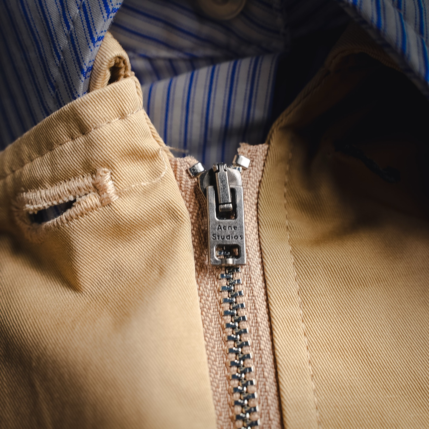 Acne cropped casual jacket