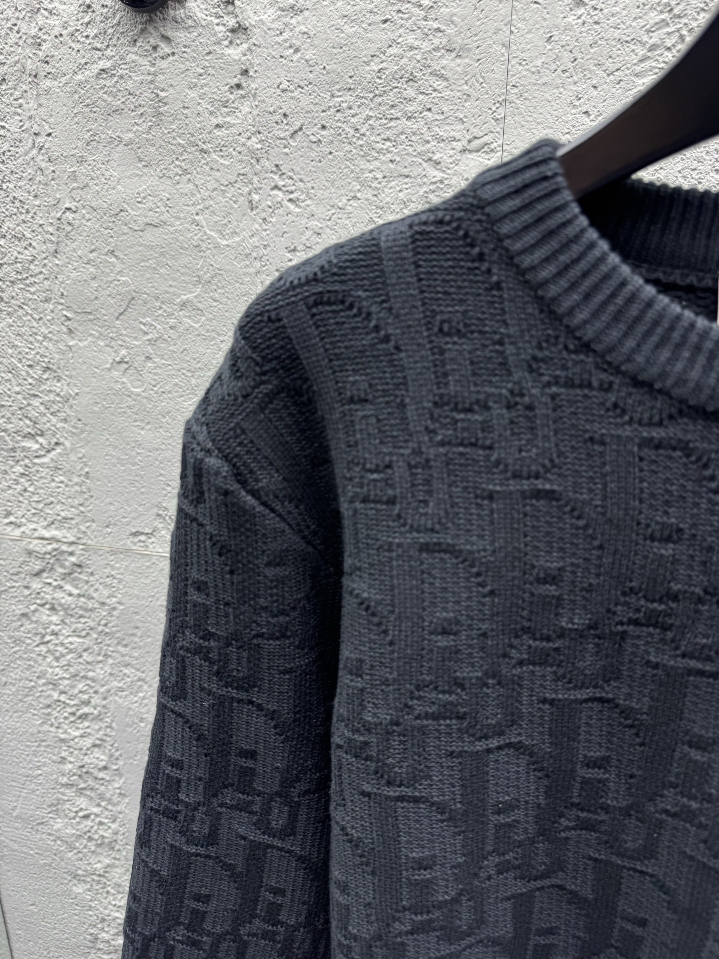 CD all-over jacquard sweater