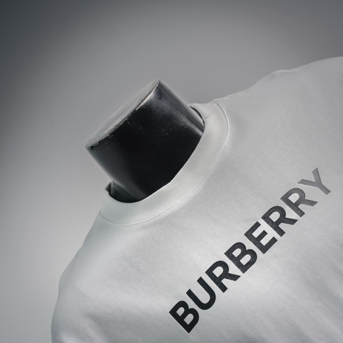 Bur letter printed t-shirt