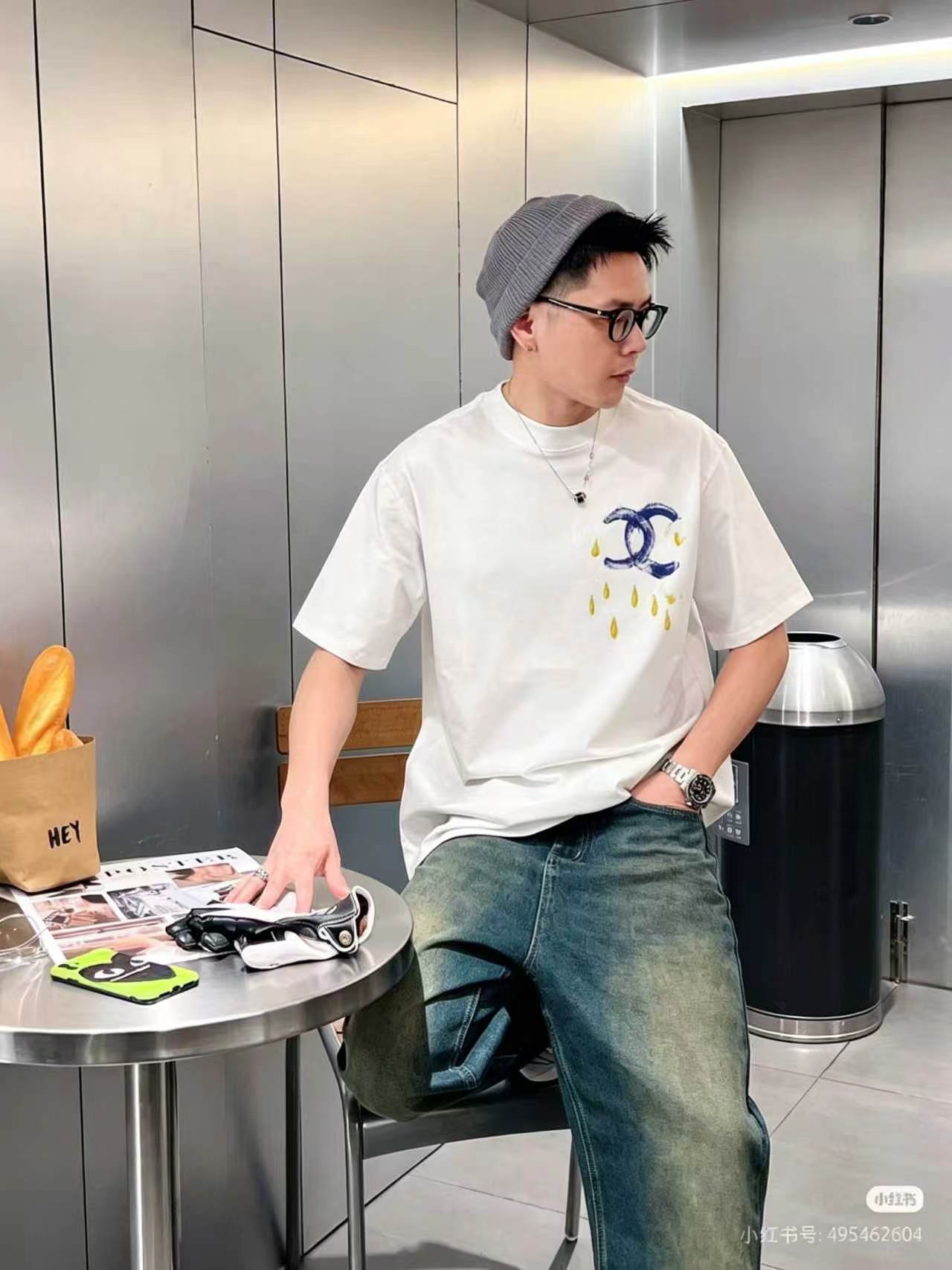 Chan print t-shirt