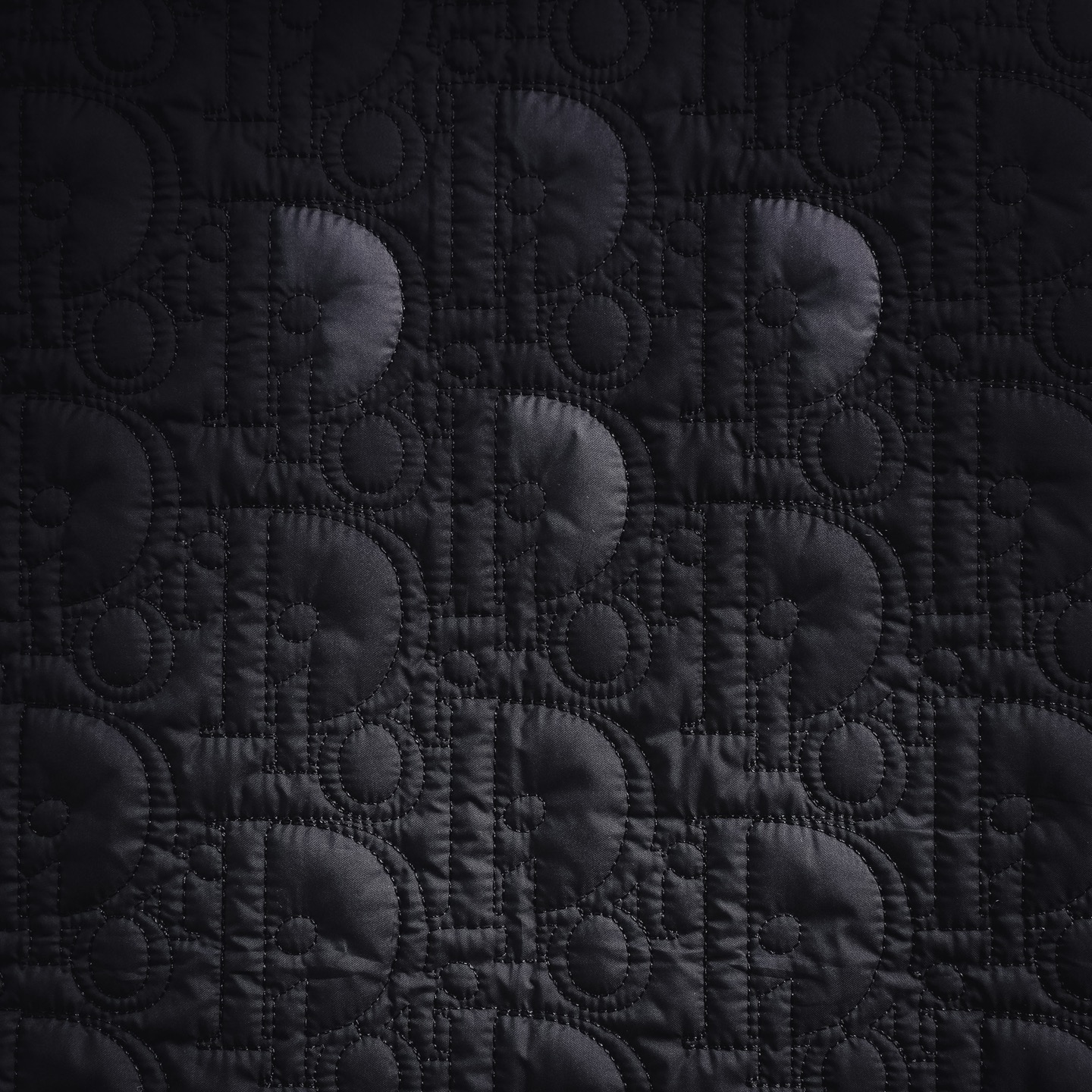 CD quilted embossed jacket