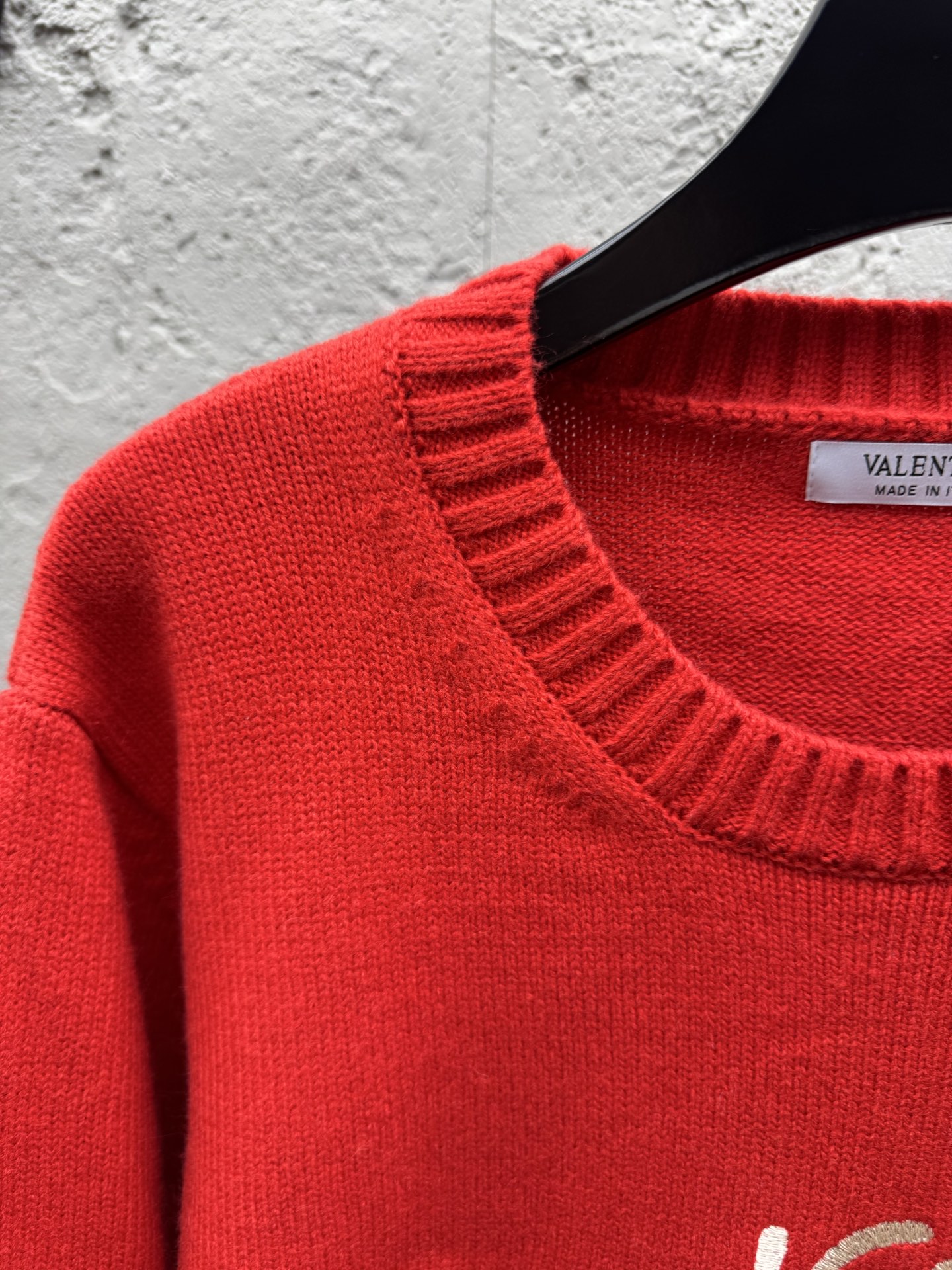 Valent embroidered sweater
