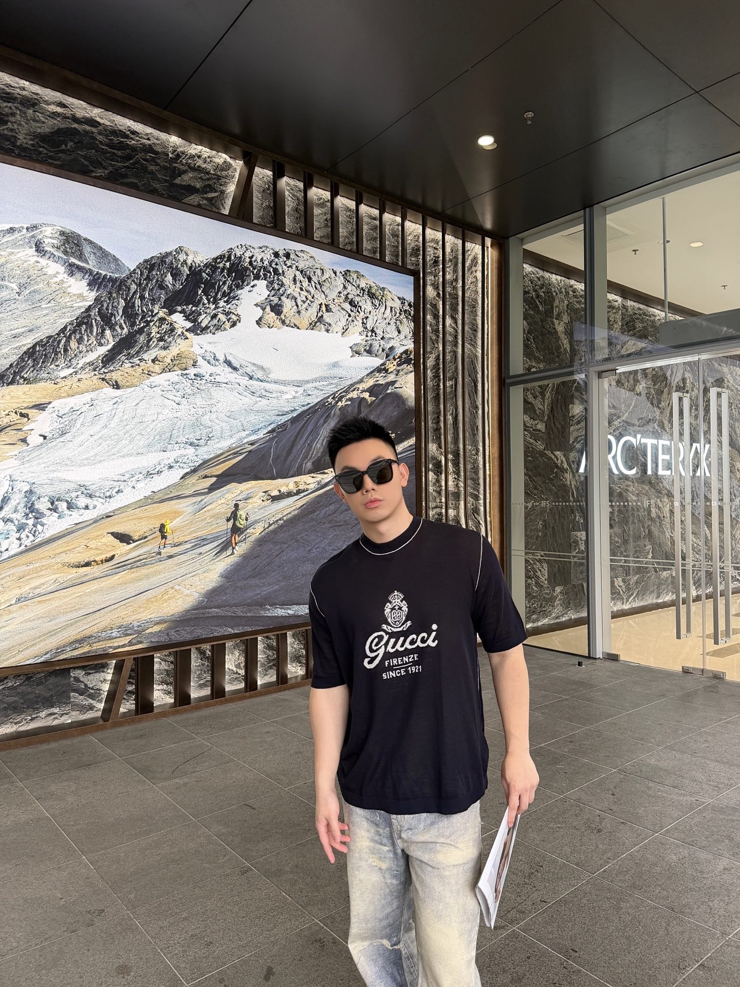 Guc knitted t-shirt