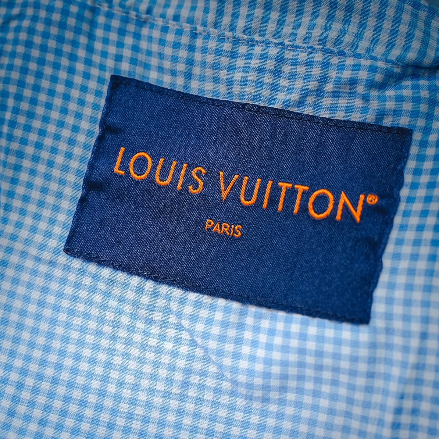 Louis embroidered denim jacket