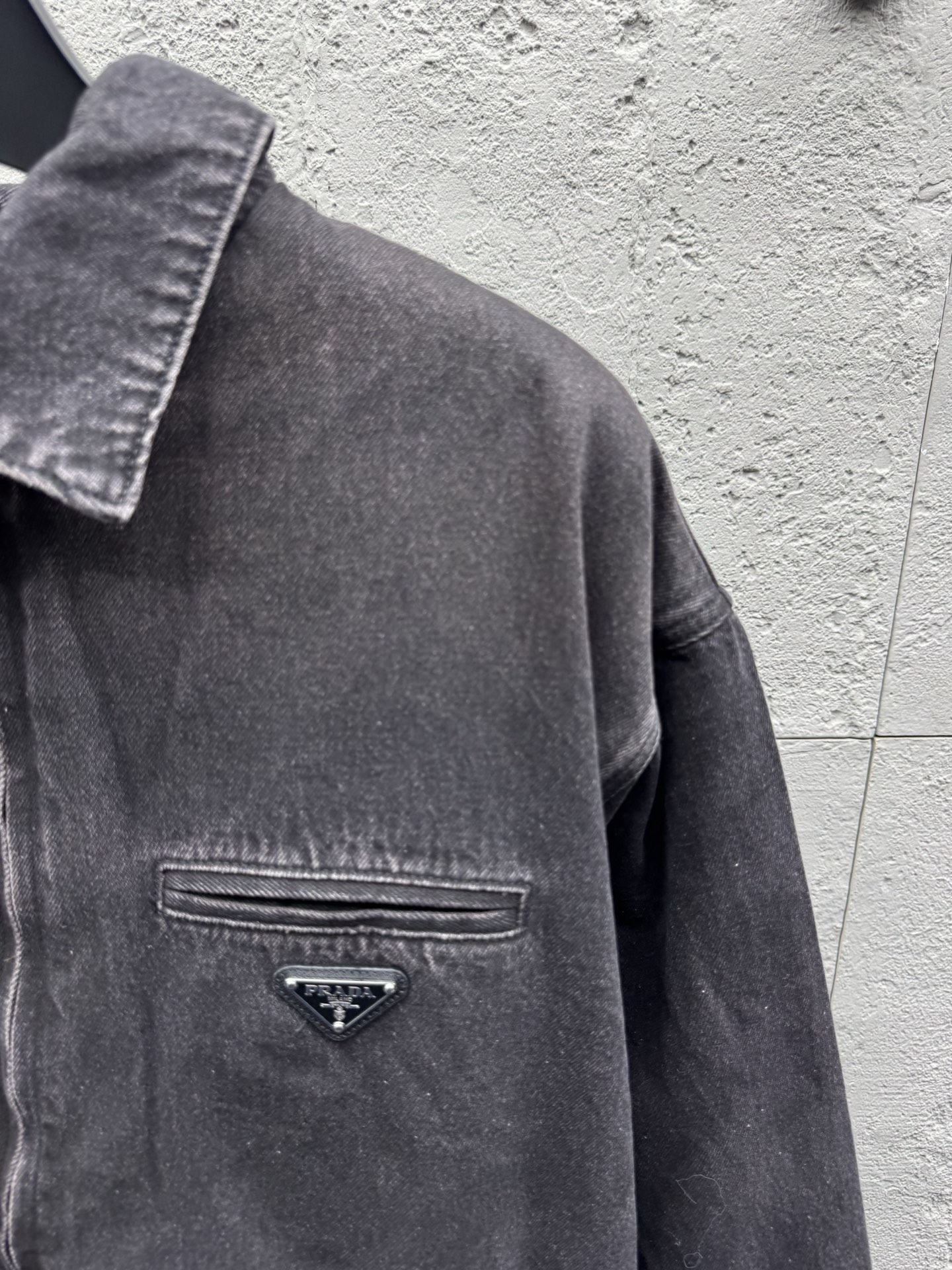 Pra washed canvas jacket