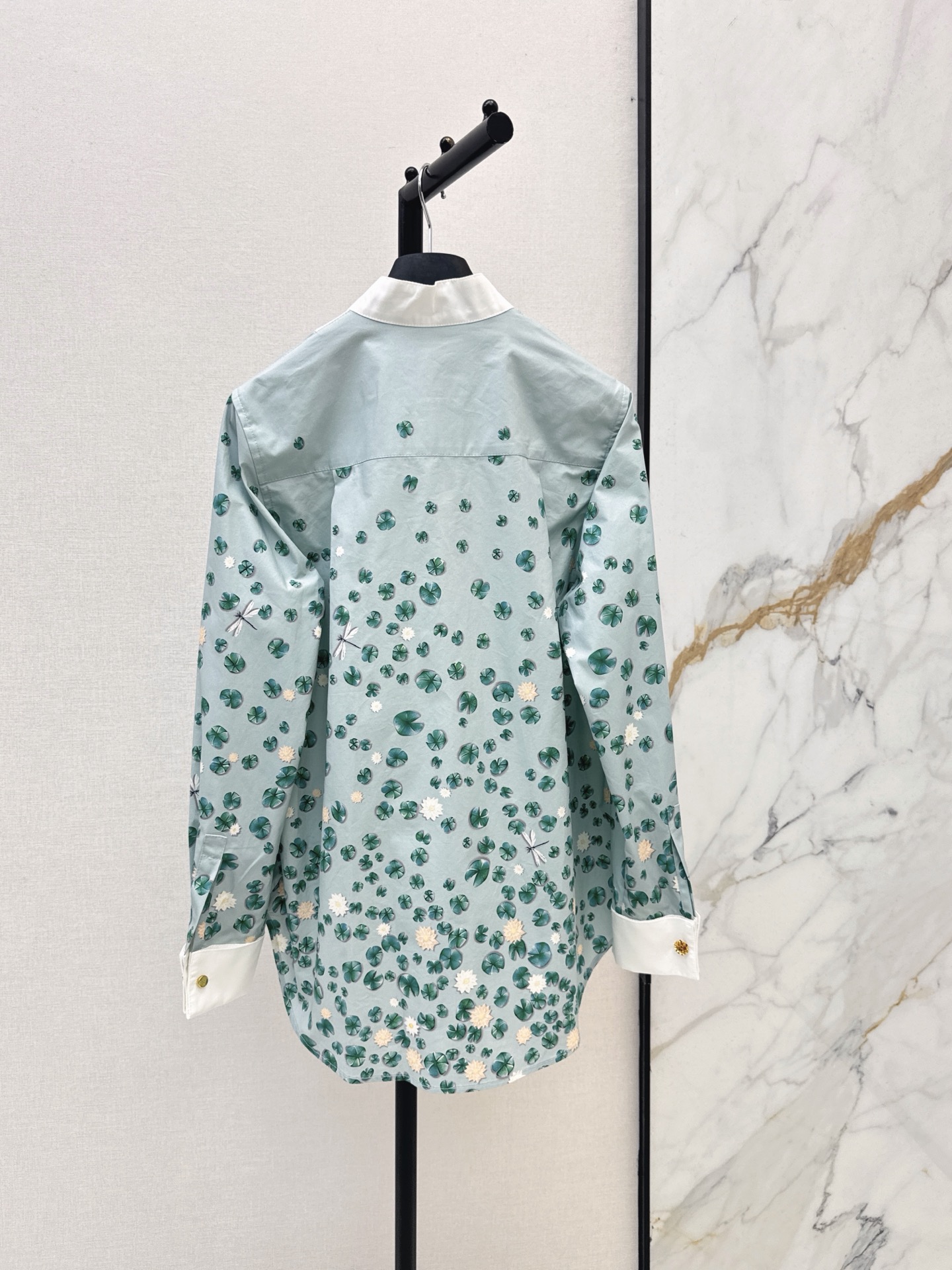 CD 26fw long print shirt