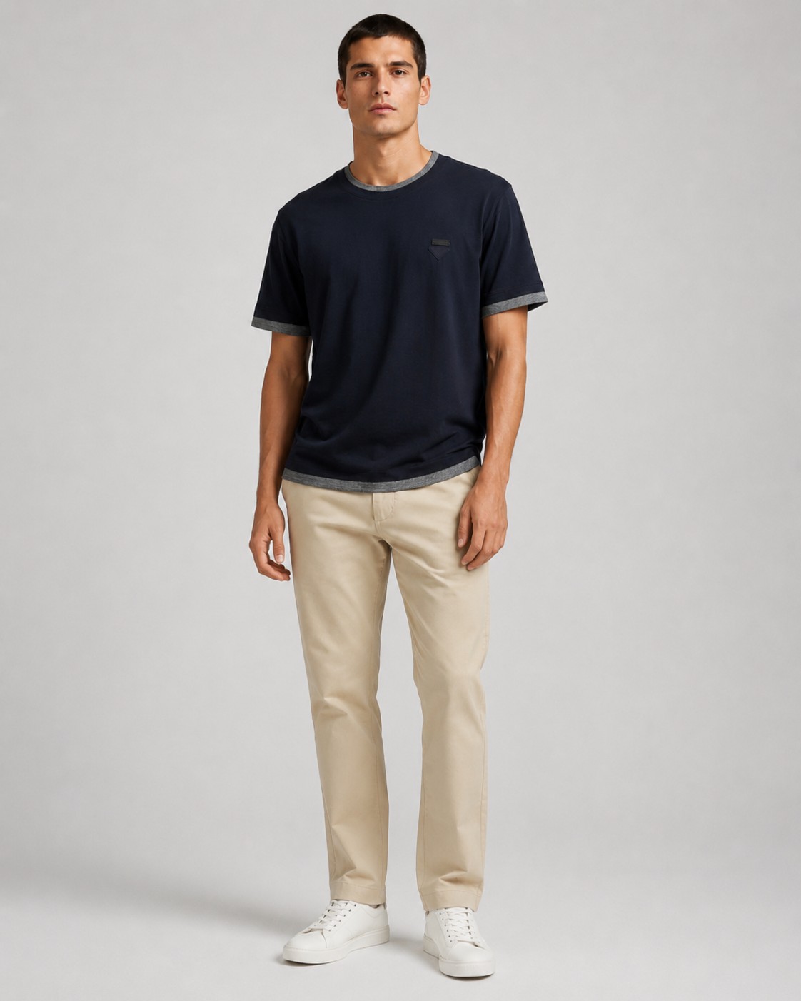 Pra layered look t-shirt
