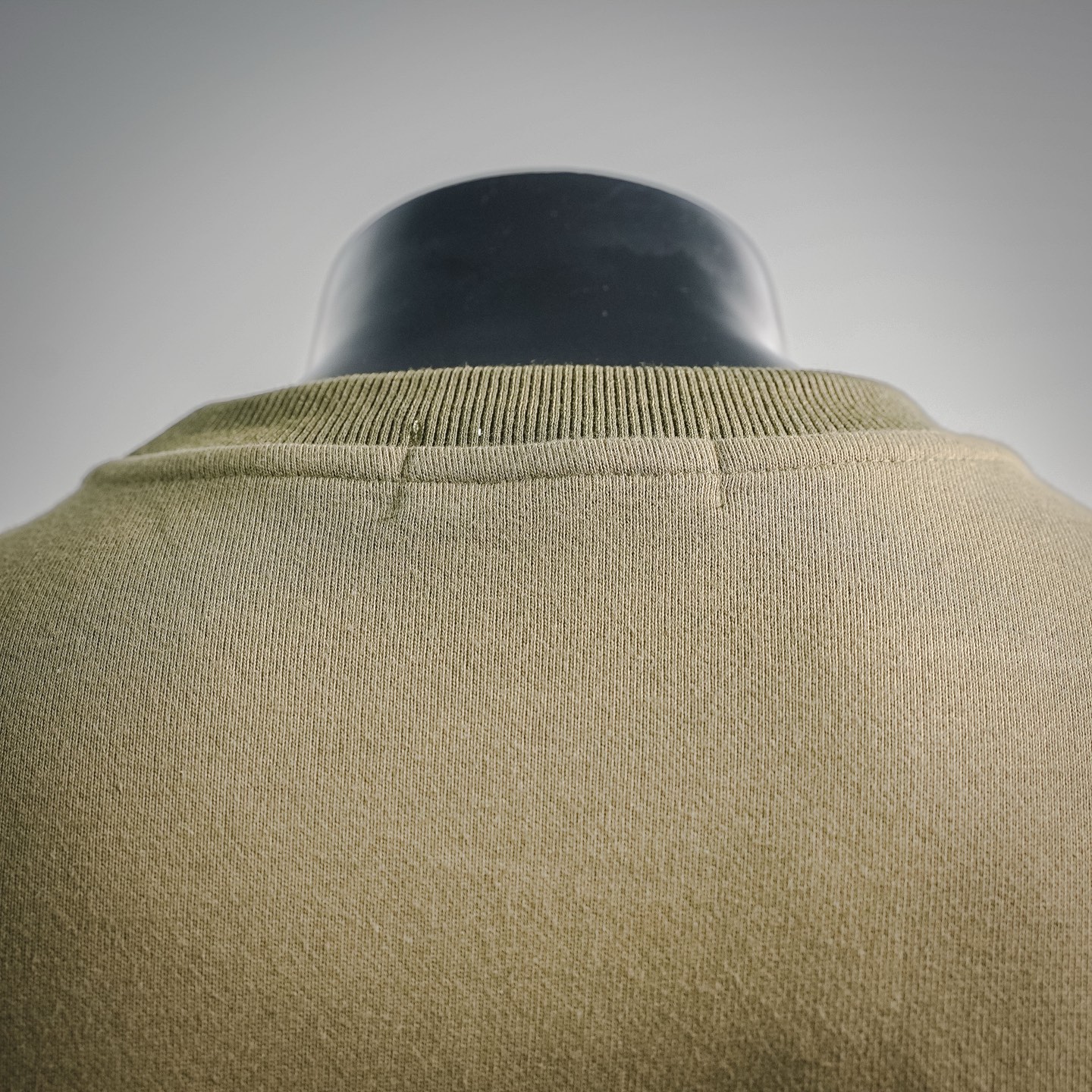 Stone logo badge sweatshirt