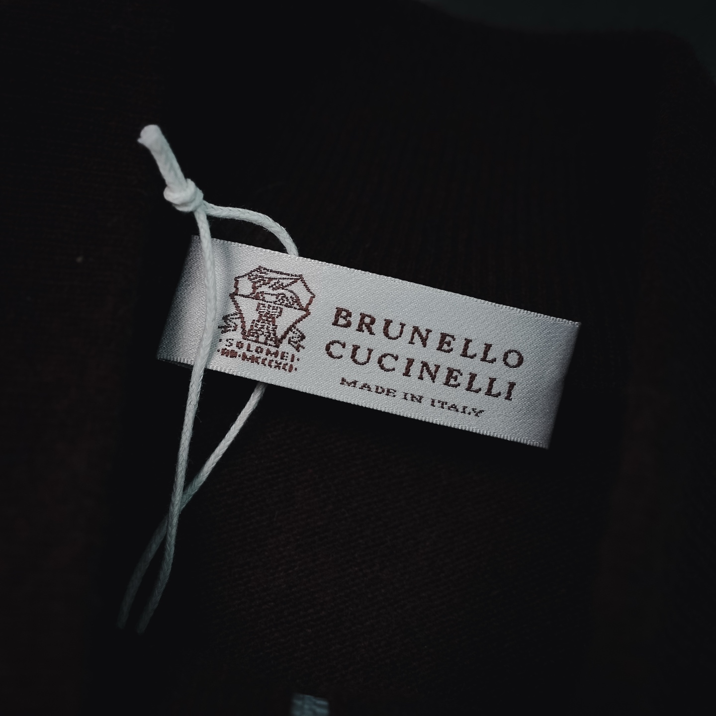 Brunello zip knit sweater