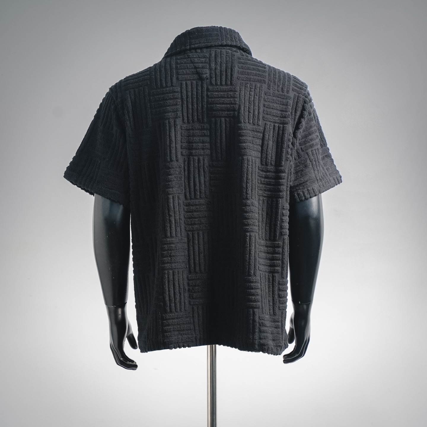 Bottega textured sleeve shirt