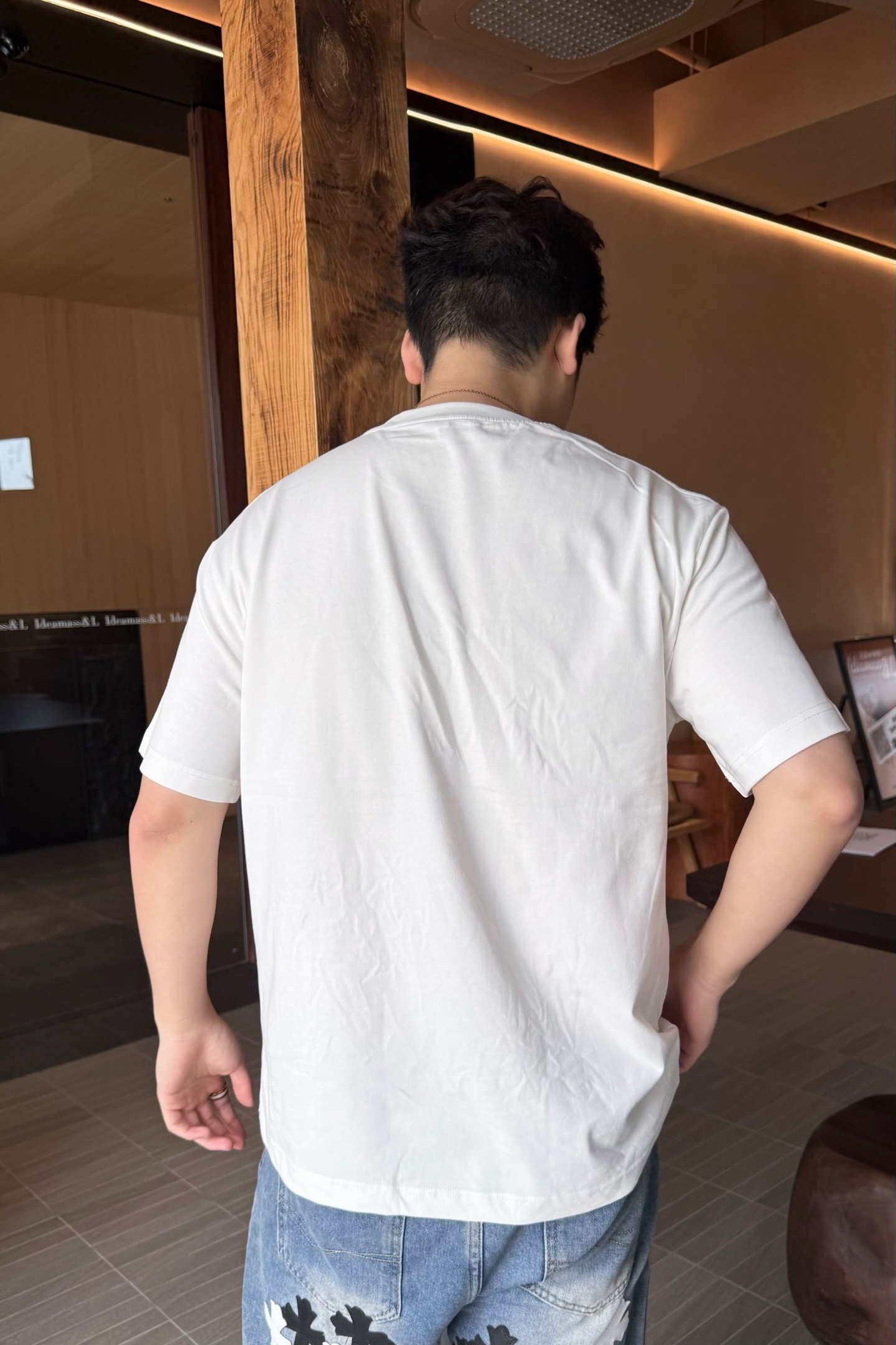 Pra casual embossed t-shirt
