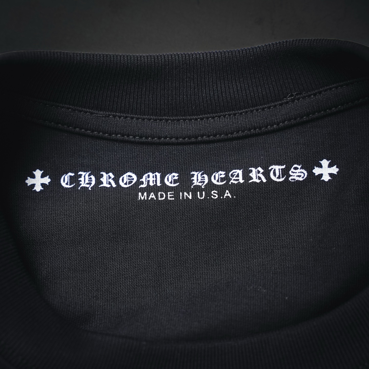 Chrome graffiti-print t-shirt