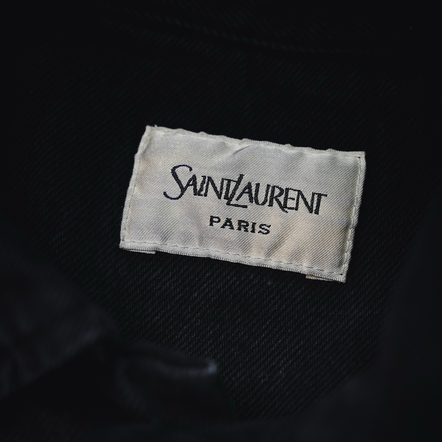 Saint washed denim jacket