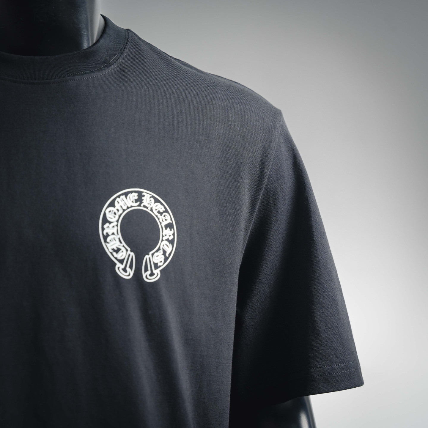 Chrome gothic letter print t-shirt