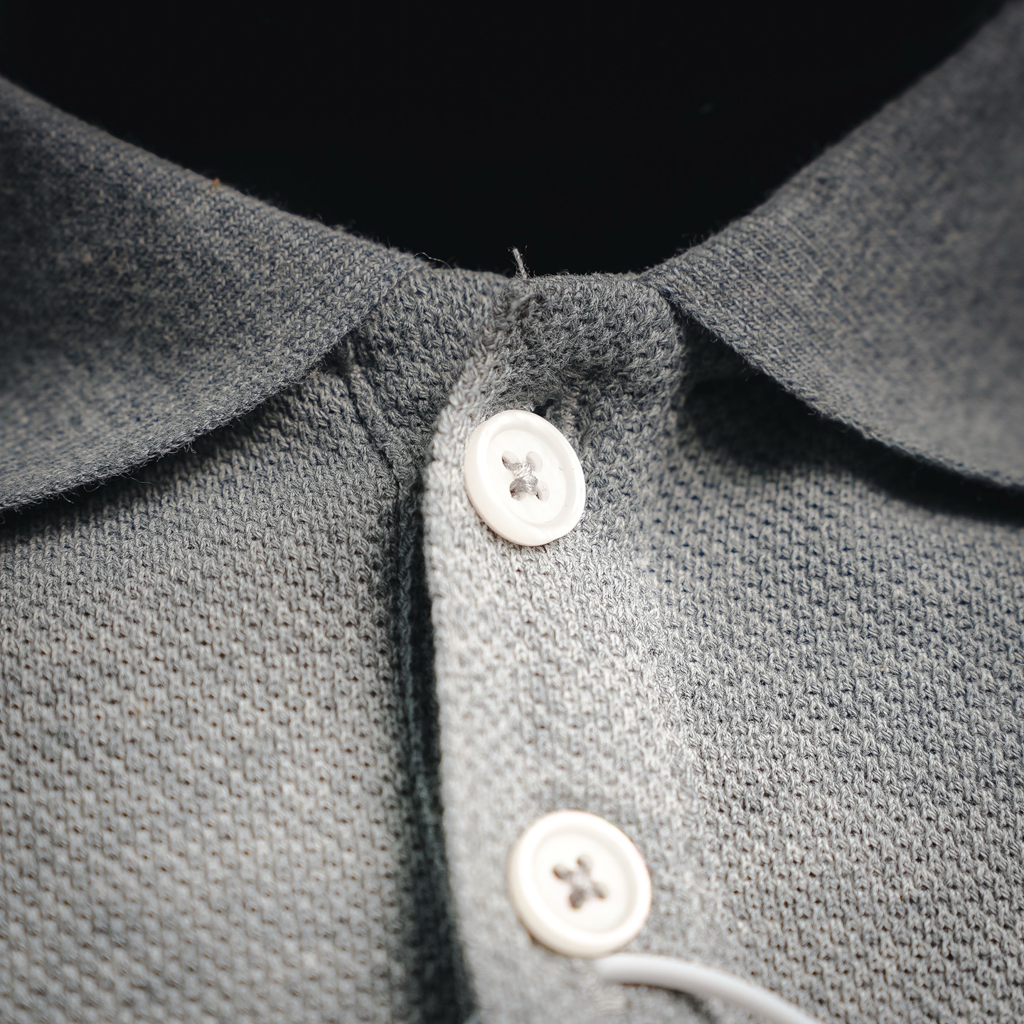Thom contrast stripe Polo