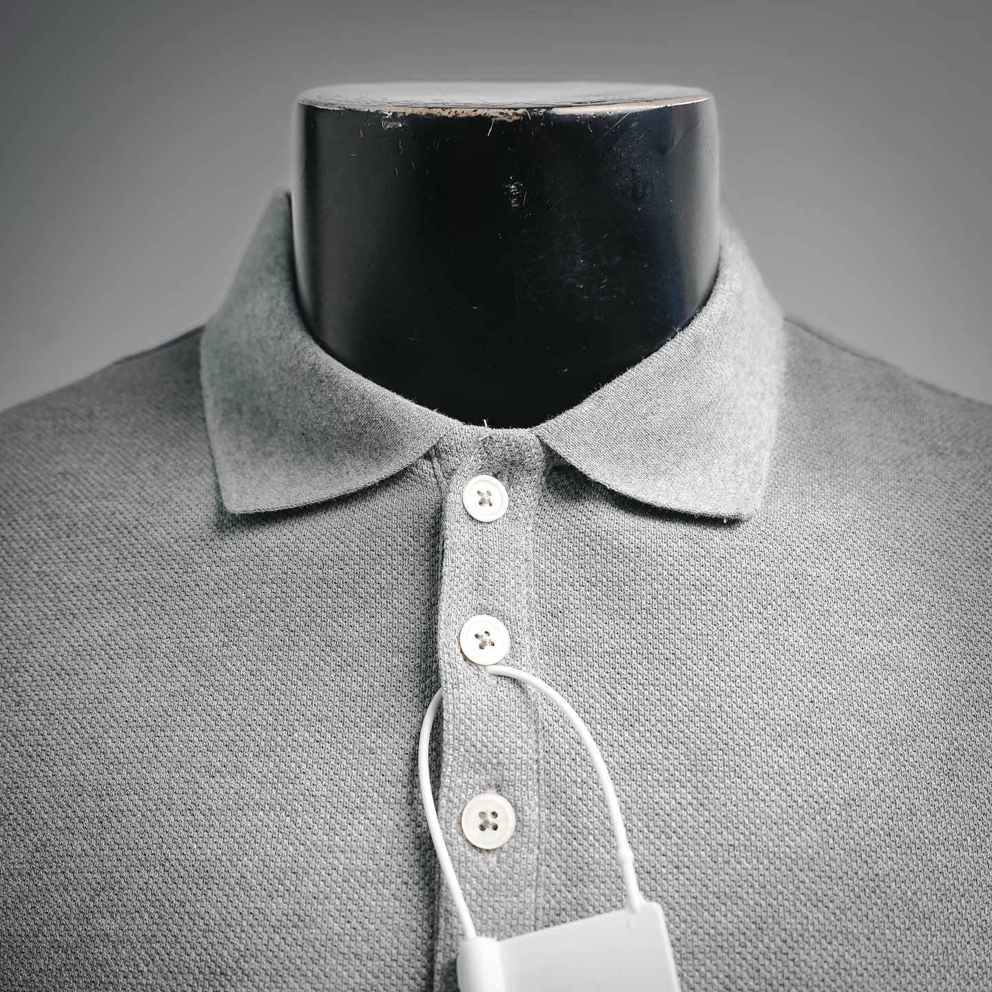 Thom contrast stripe Polo