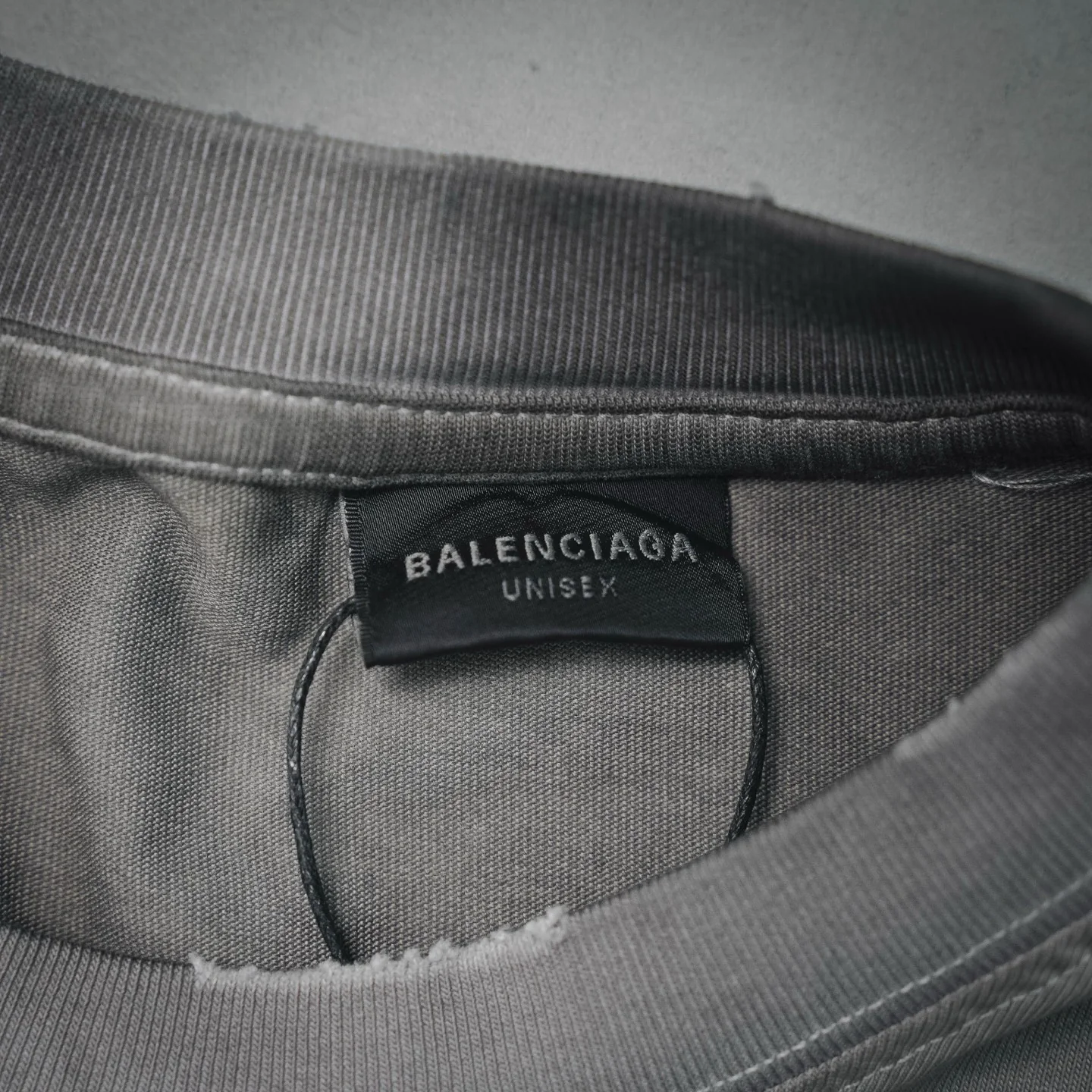 Balen ripped washed t-shirt