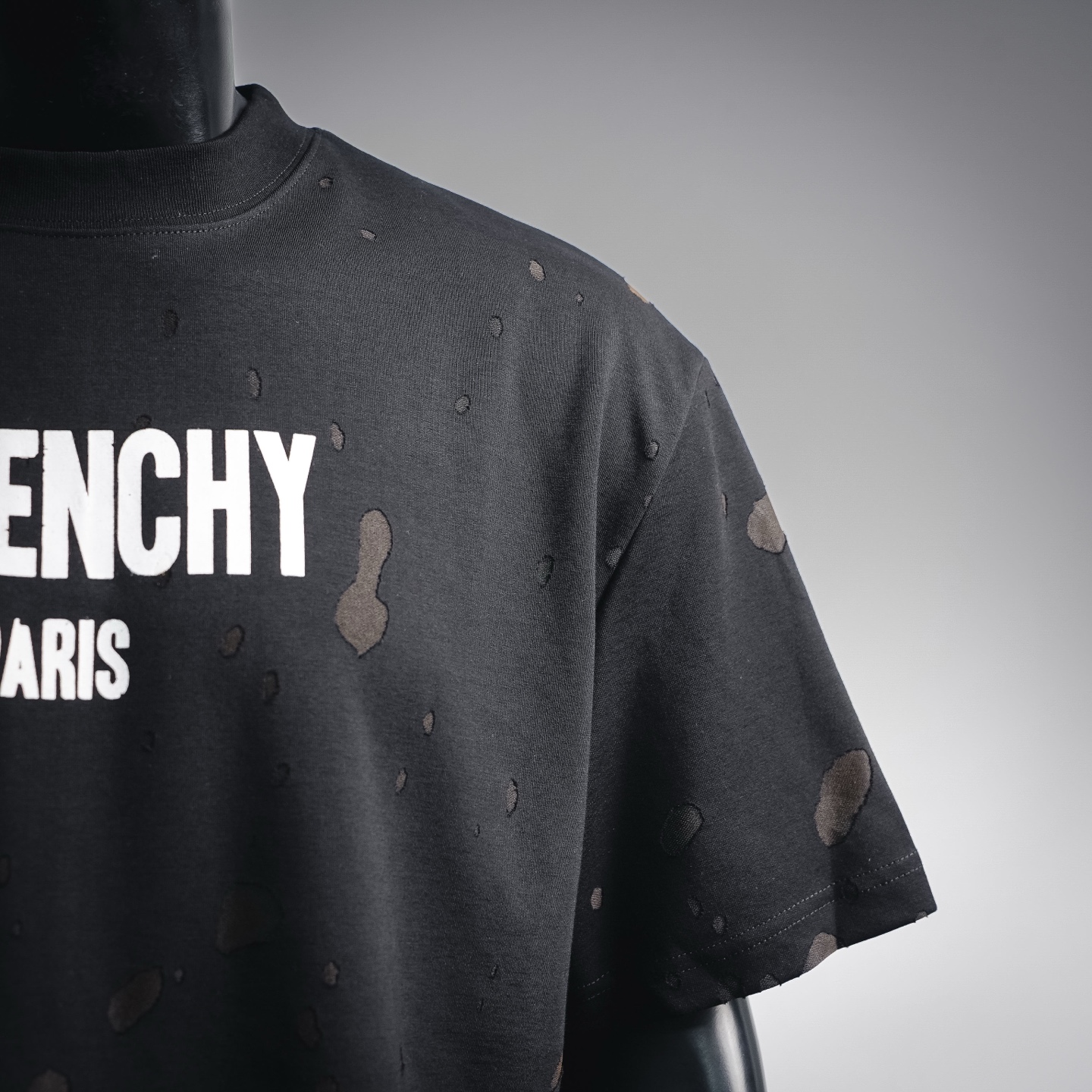 Given ripped t-shirt