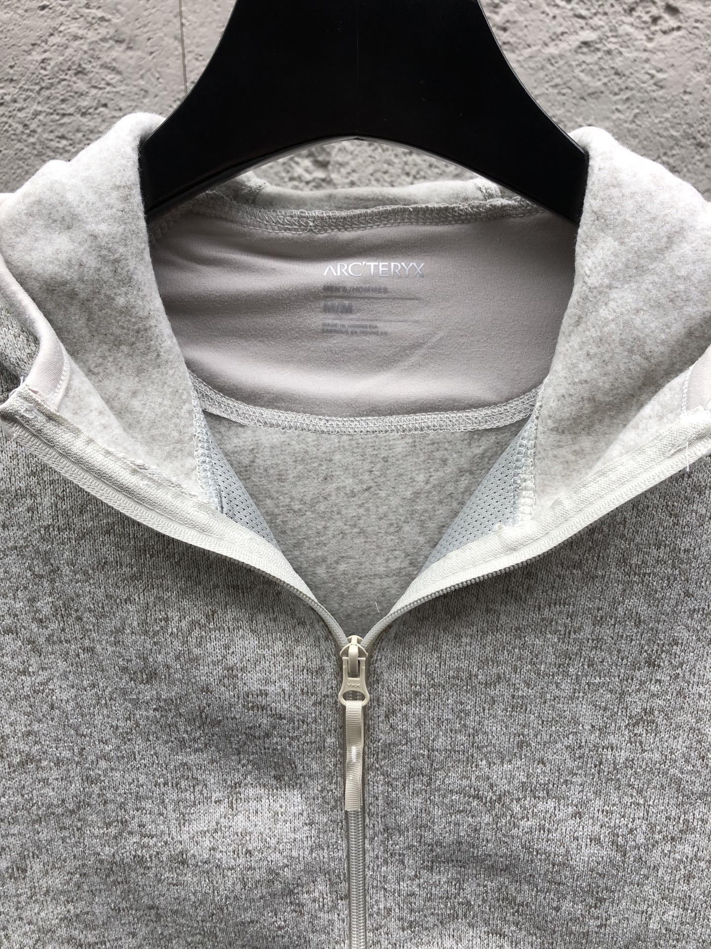 Arcter hooded knit coat
