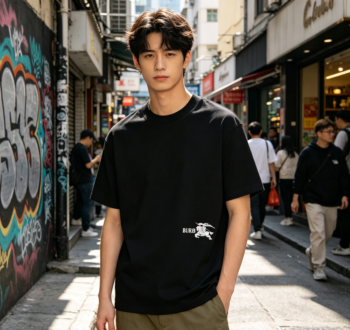 Burb 26ss print t-shirt