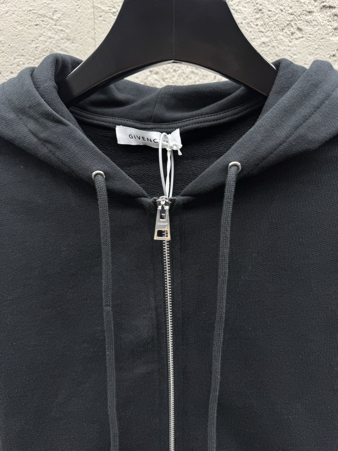 Given printed hooded jacket